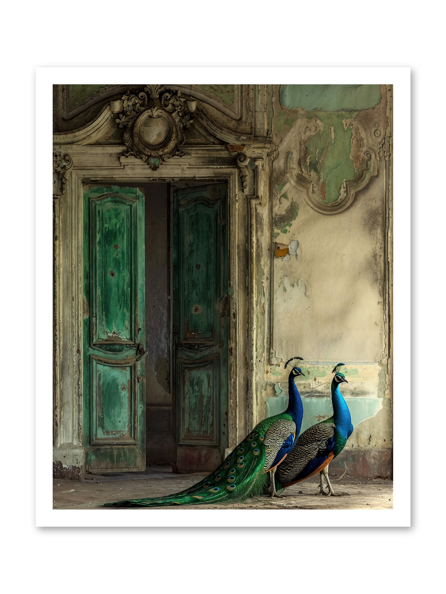 Passage To Avian Majesty -- Loose Canvas Print 20x25