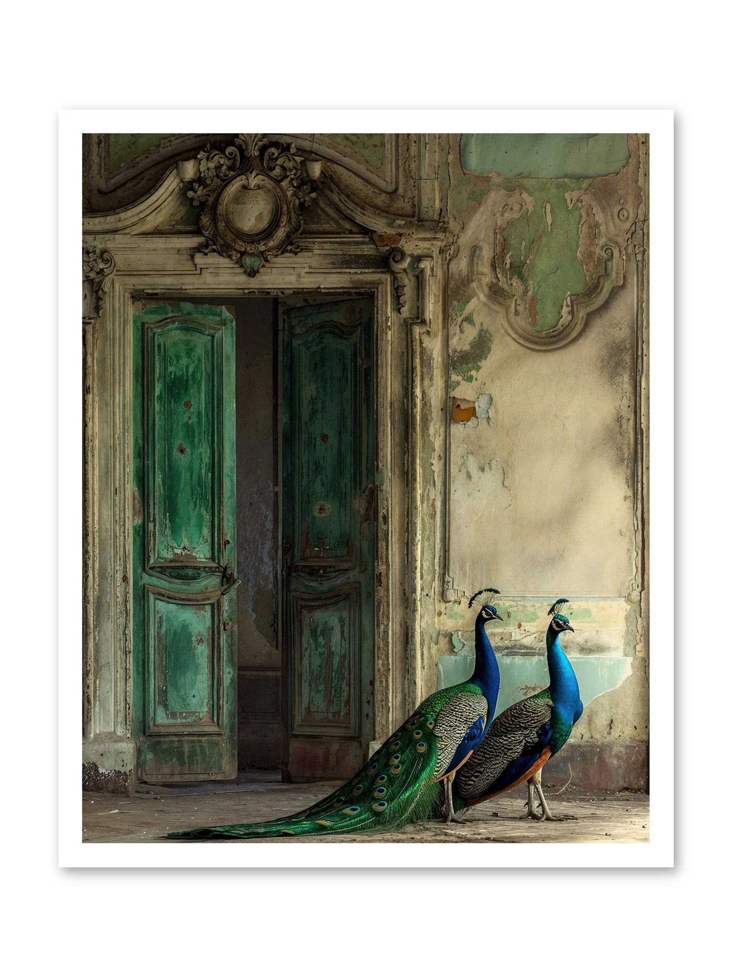 Passage To Avian Majesty -- Loose Canvas Print 24x30