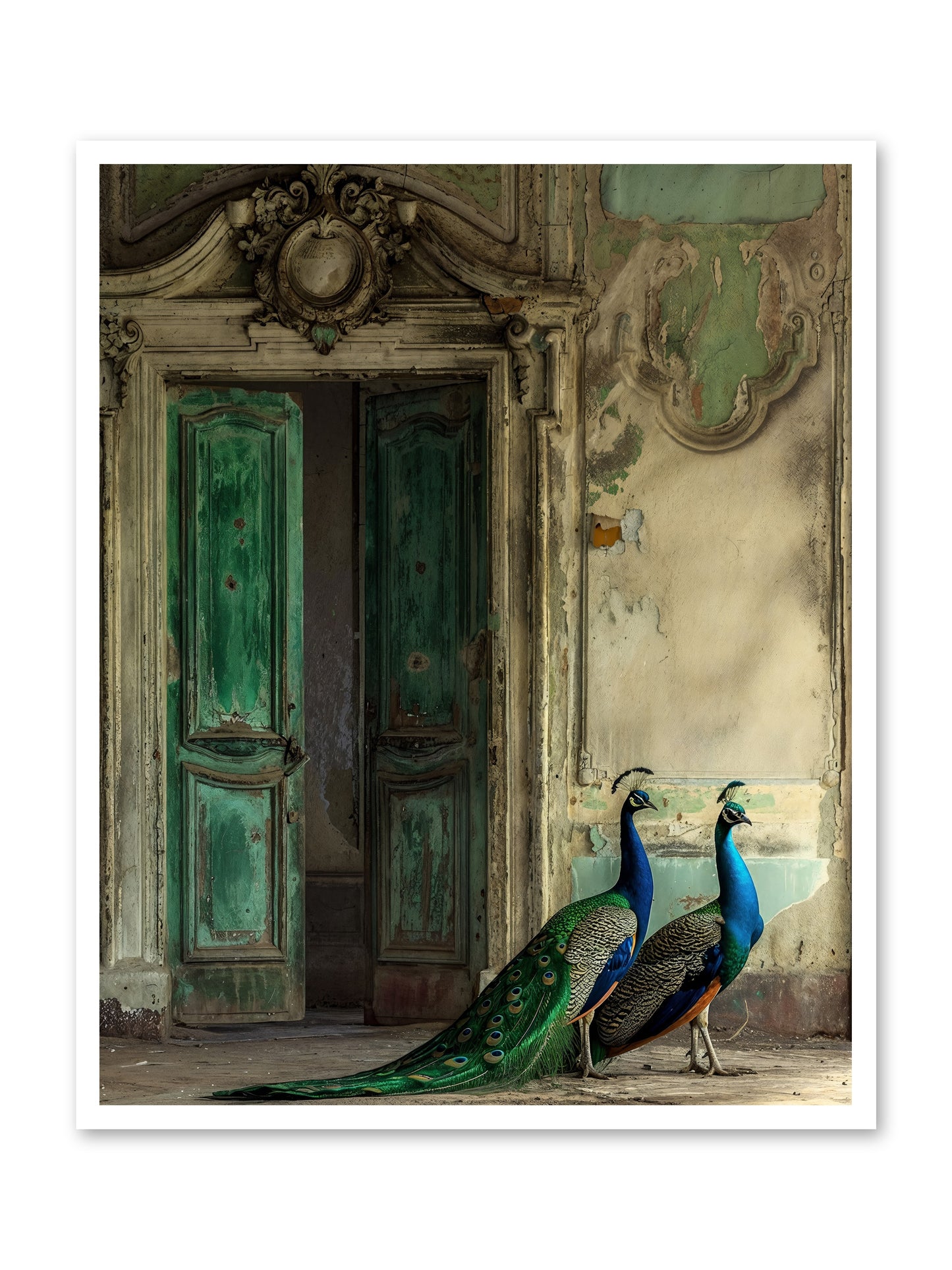 Passage To Avian Majesty -- Paper Print 32x40
