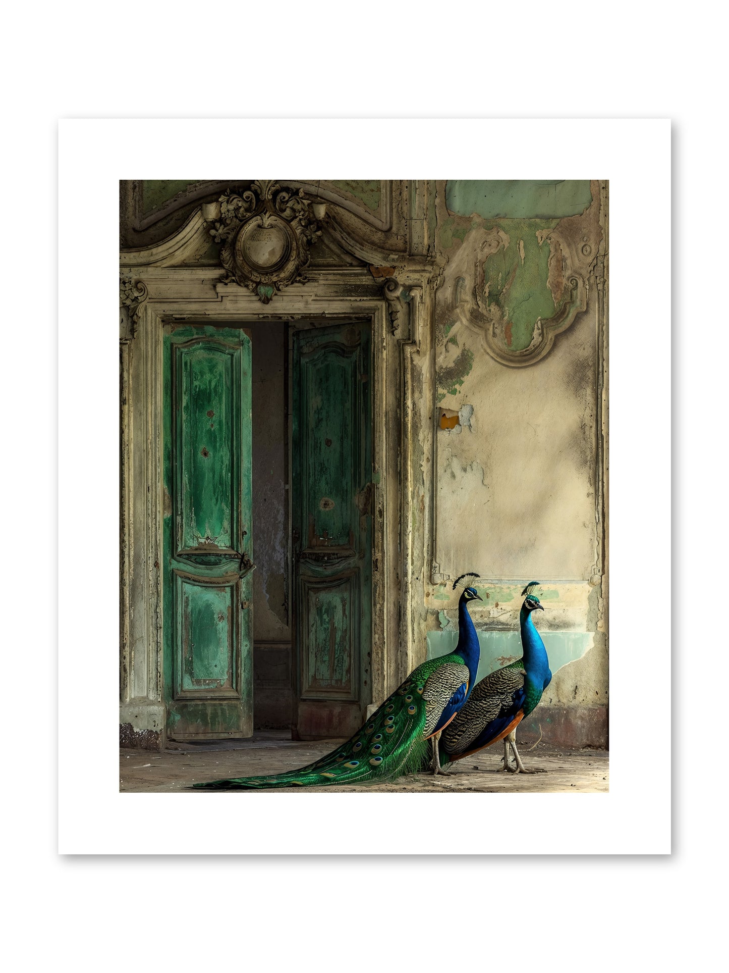 Passage To Avian Majesty -- Loose Canvas Print 8x10