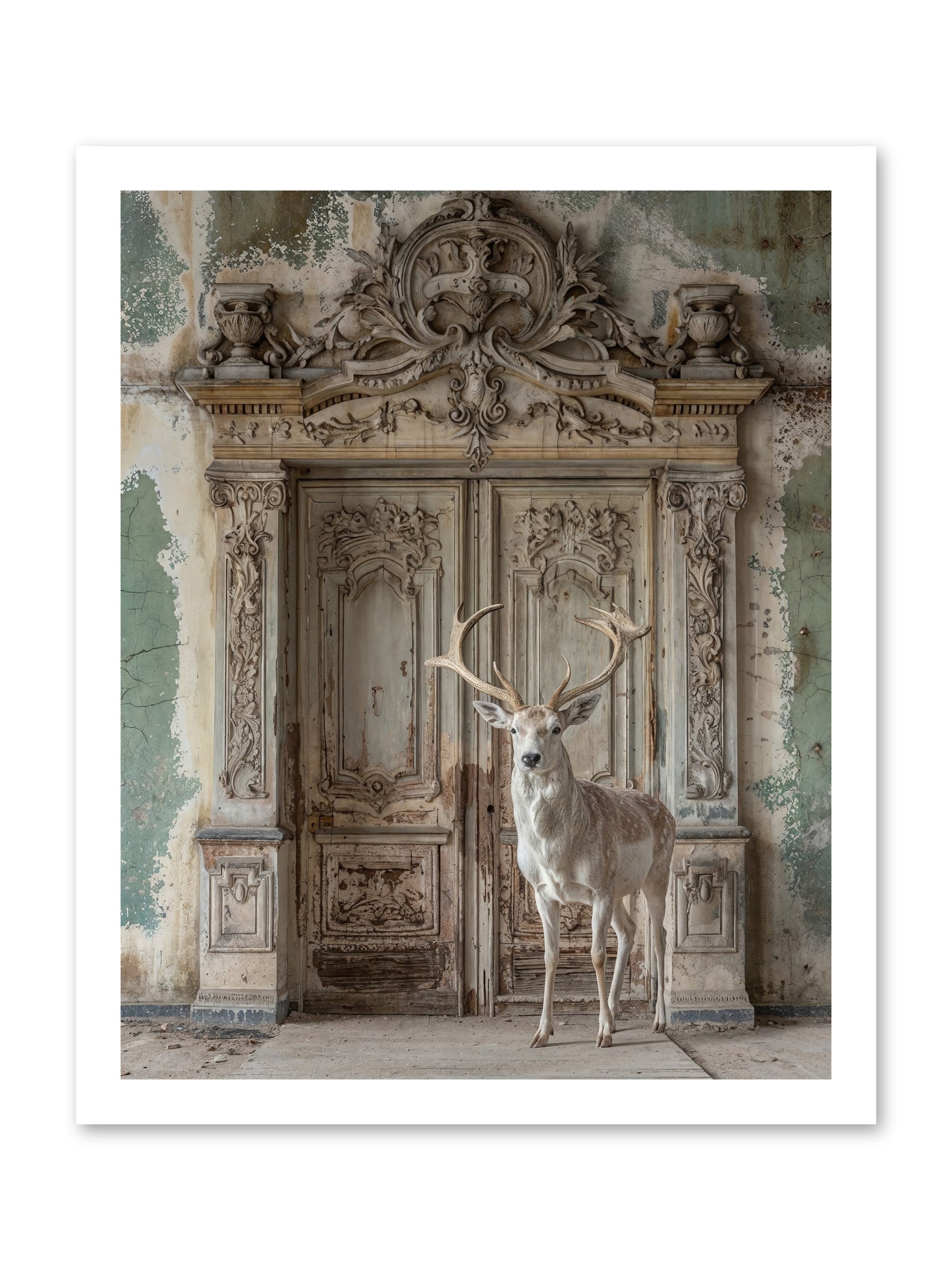 Passage To Ethereal Forests -- Loose Canvas Print 16x20