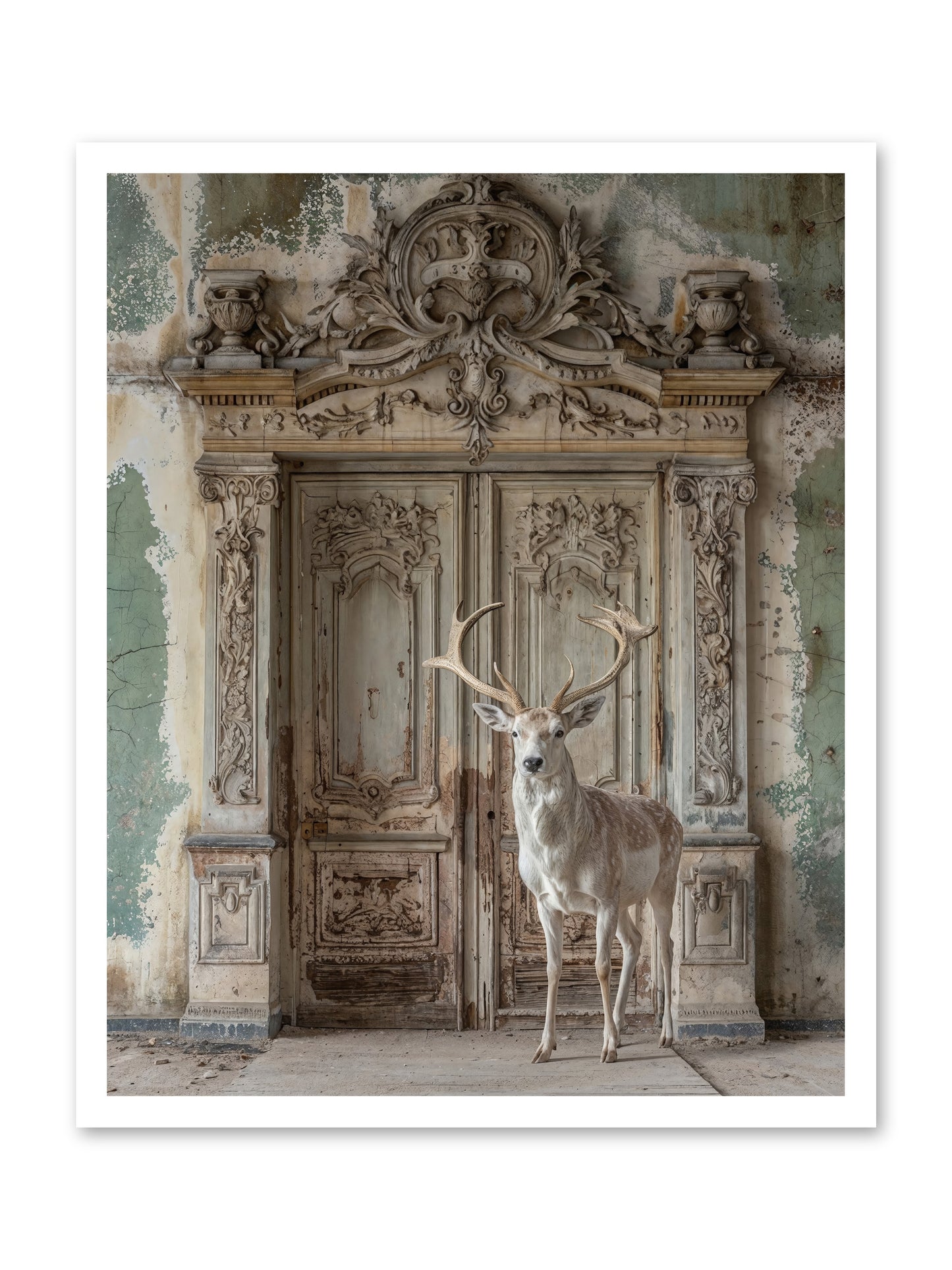 Passage To Ethereal Forests -- Loose Canvas Print 24x30