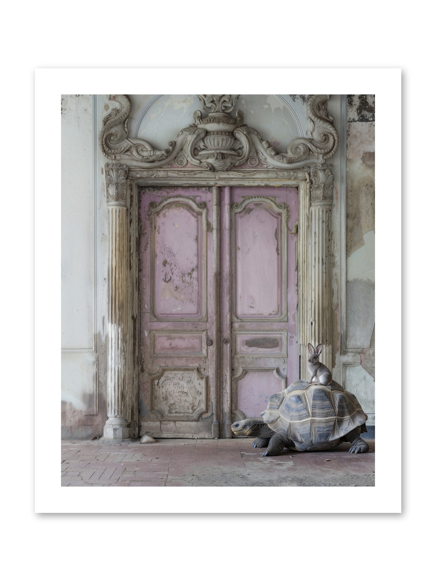 Passage To Whimsical Lands -- Paper Print 12x15