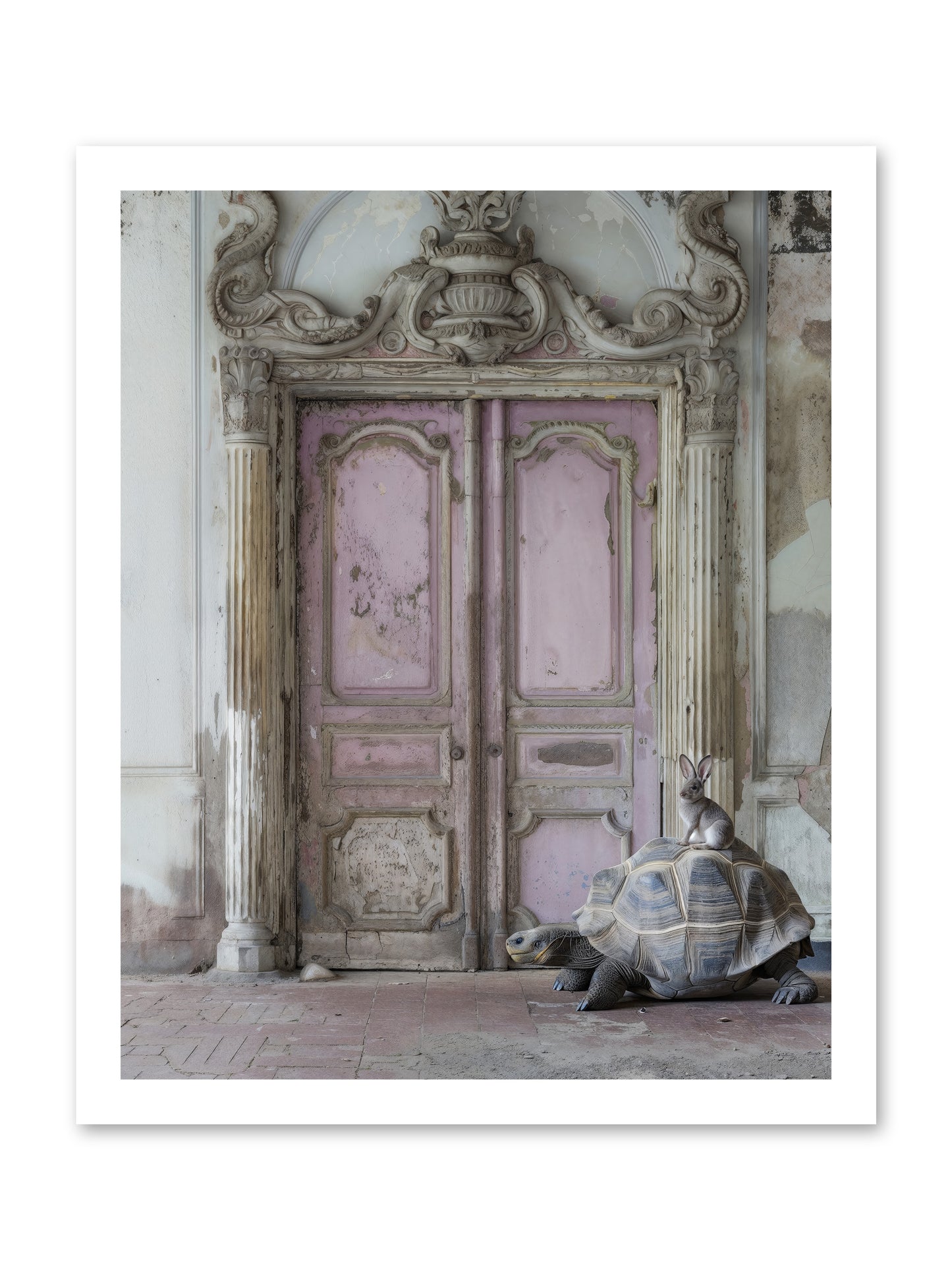 Passage To Whimsical Lands -- Loose Canvas Print 16x20