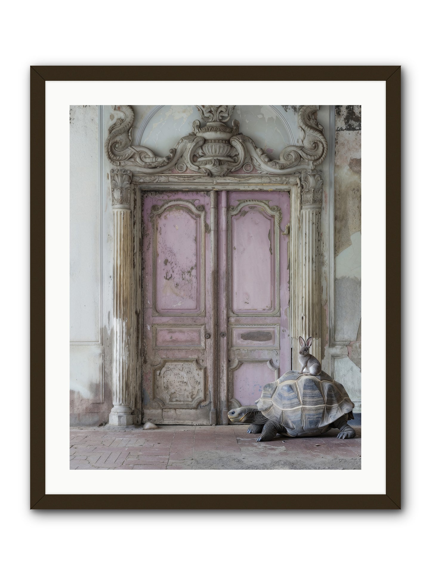 Passage To Whimsical Lands -- Framed Print - Black 24x30