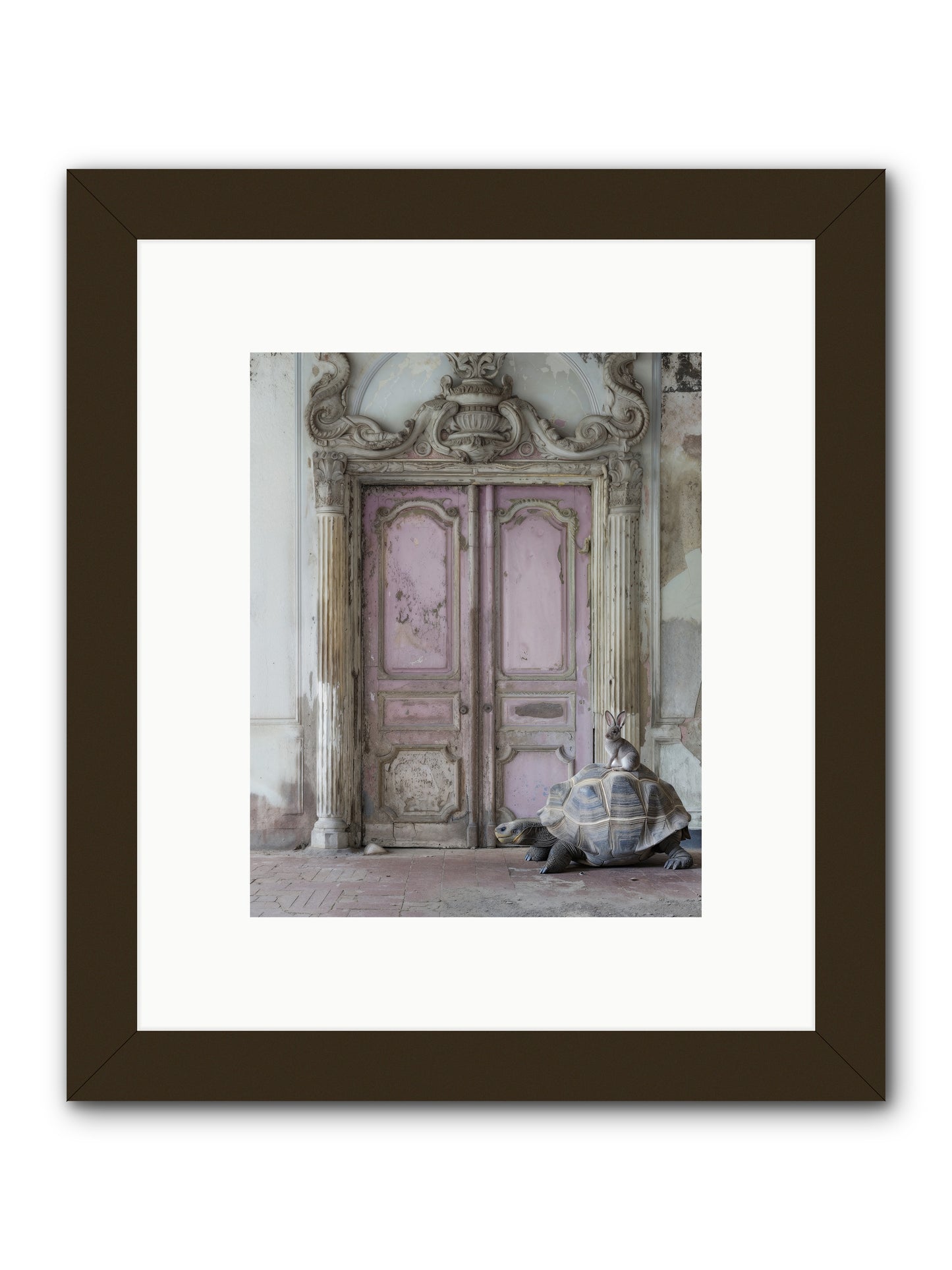 Passage To Whimsical Lands -- Framed Print - Black 8x10