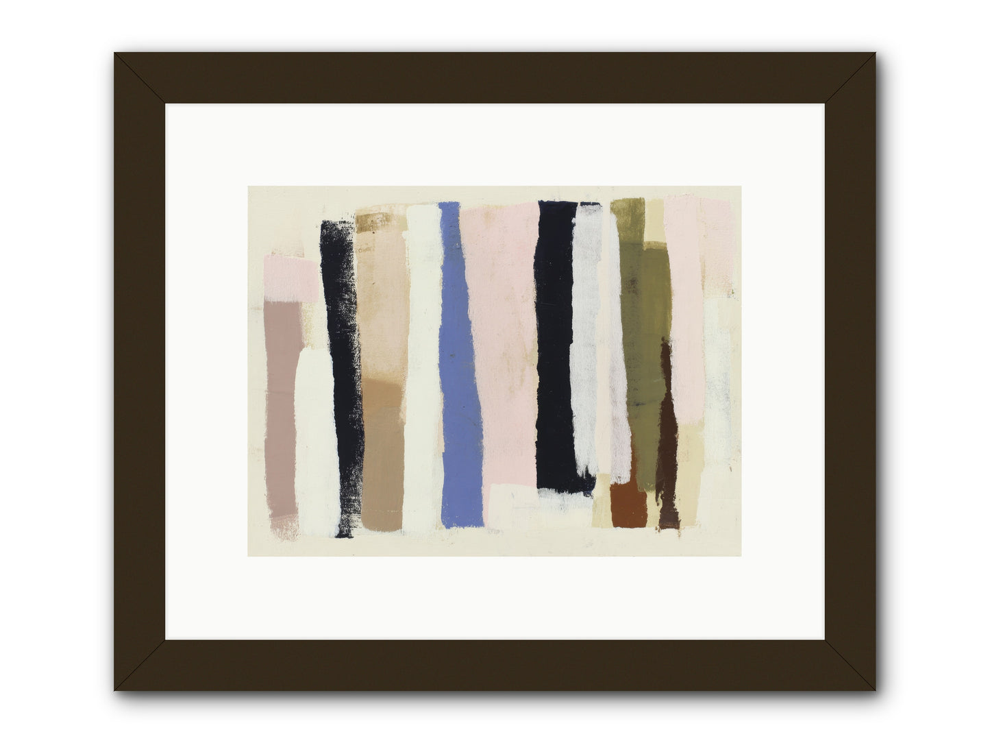 Pastiche -- Framed Print - Black 12x9