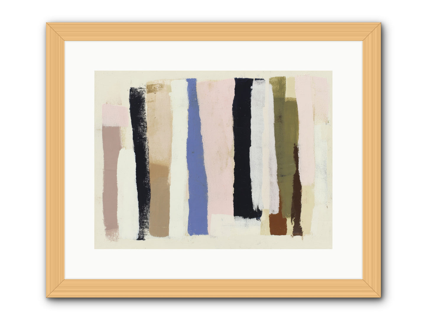 Pastiche -- Framed Print - Natural 16x12