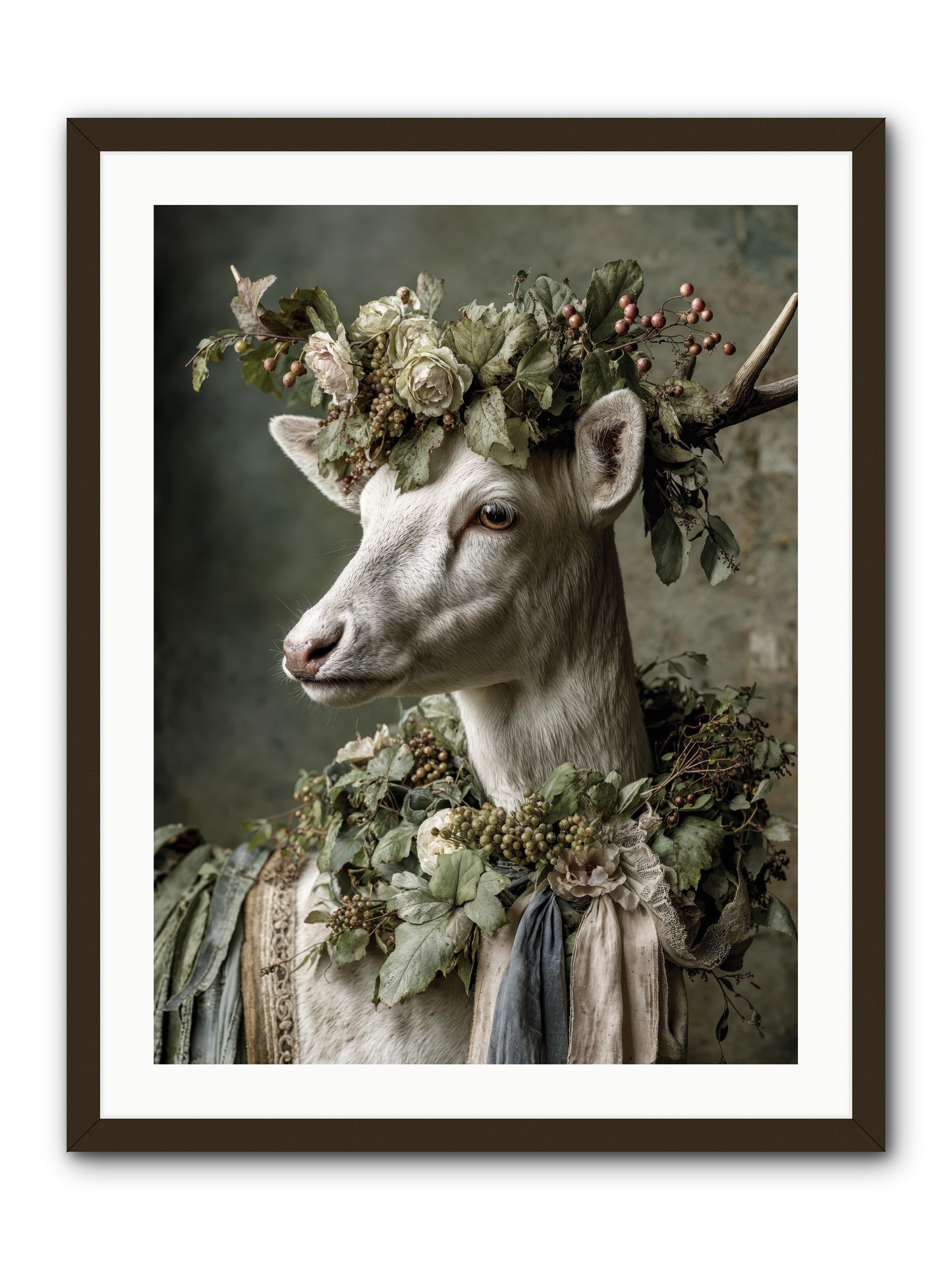 Pastiche -- Framed Print - Black 24x32