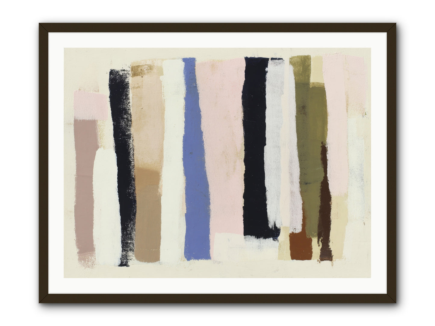 Pastiche -- Framed Print - Black 40x30