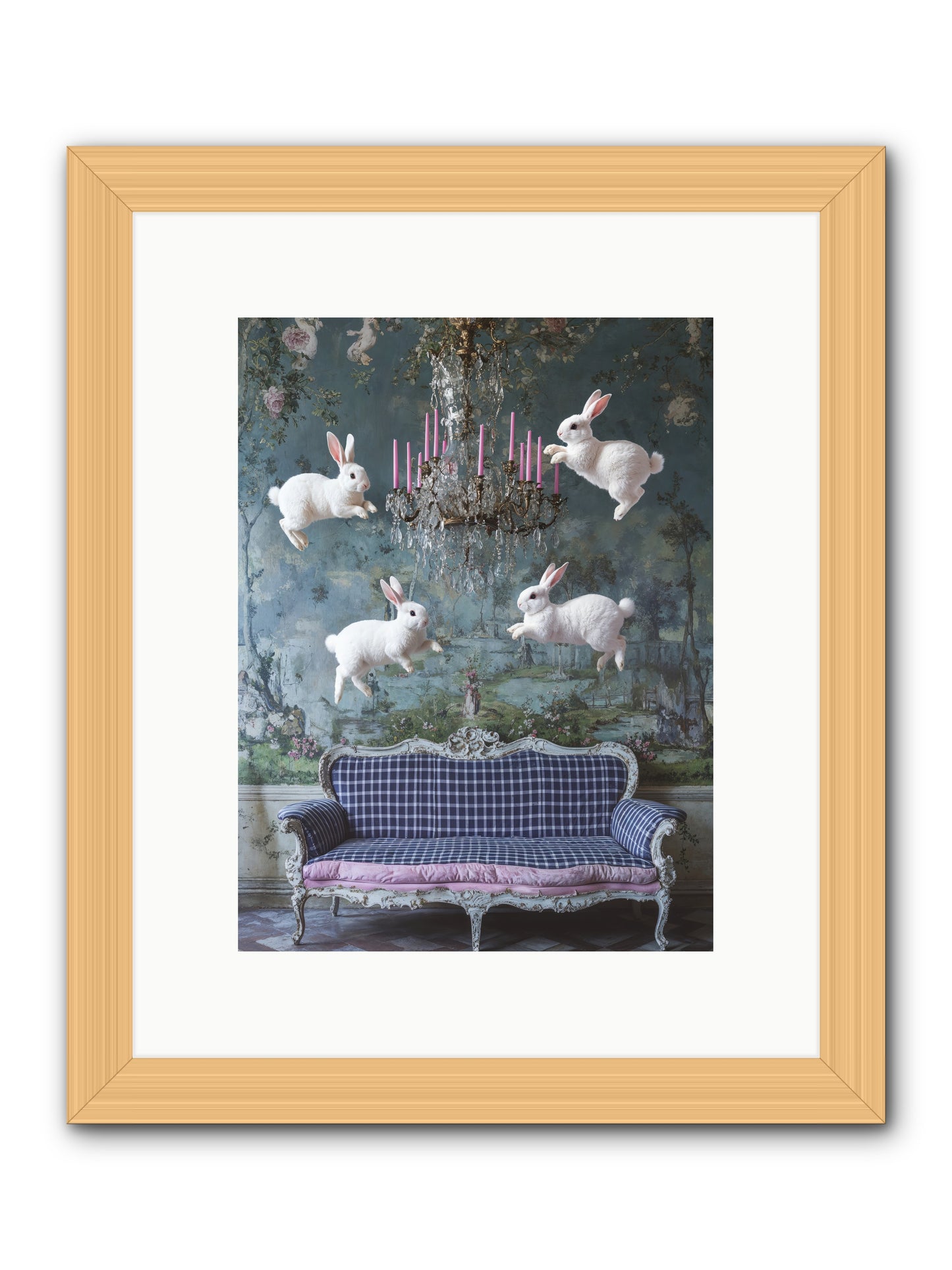 Pastoral Symphony Rising -- Framed Print - Natural 9x12