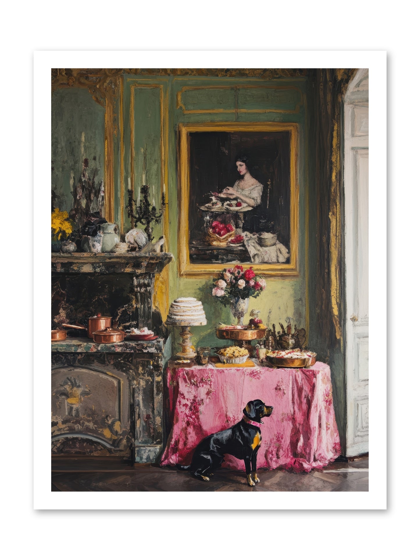 Pastry Devotion -- Paper Print 18x24