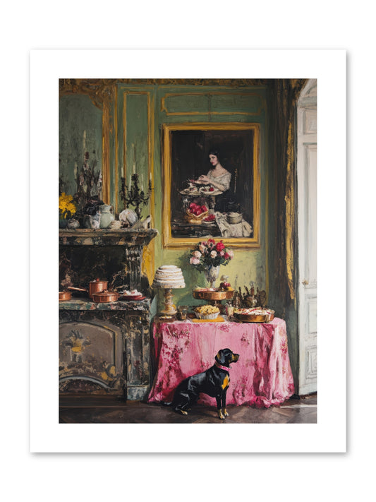 Pastry Devotion -- Paper Print 9x12