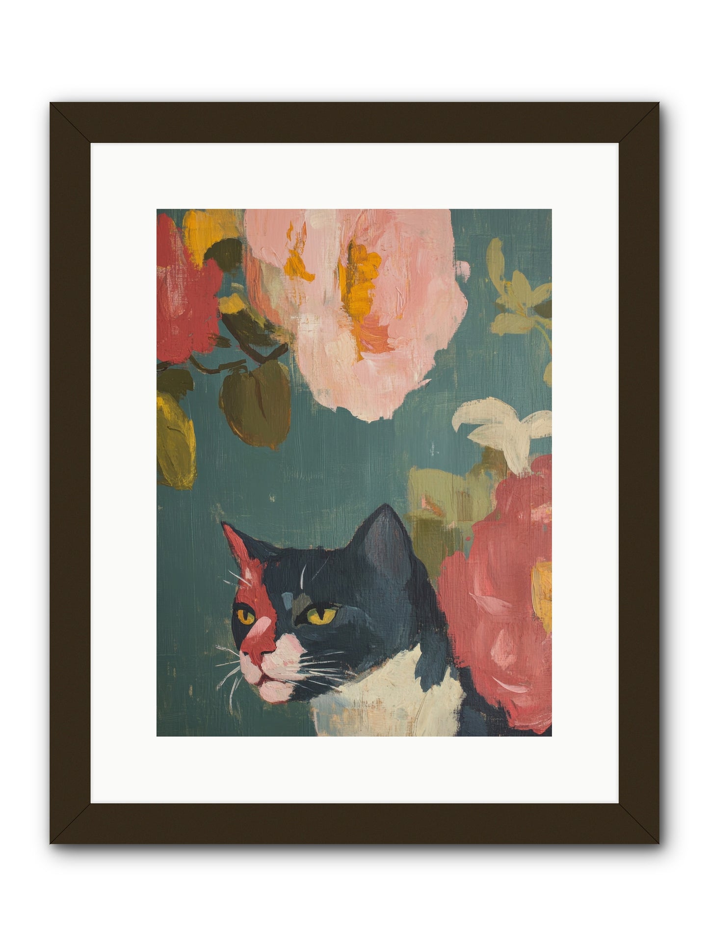 Patchwork Darling -- Framed Print - Black 12x16