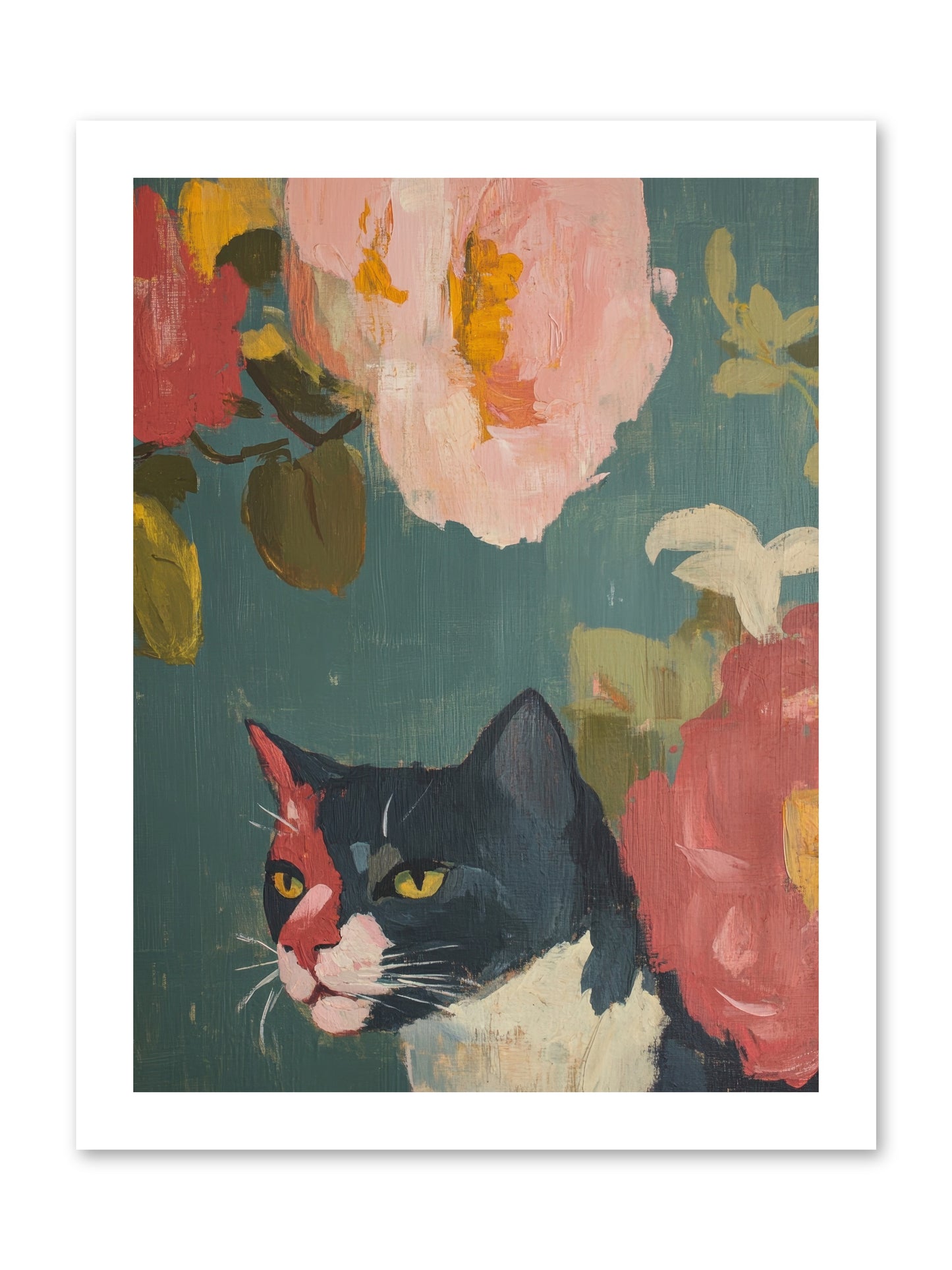 Patchwork Darling -- Loose Canvas Print 12x16