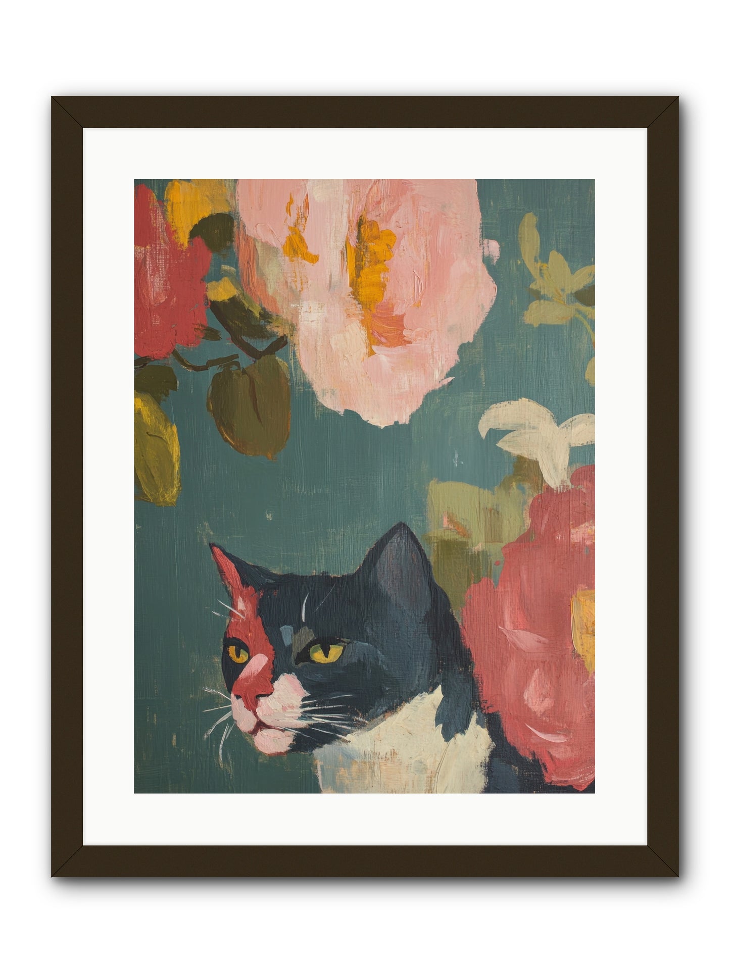 Patchwork Darling -- Framed Print - Black 18x24