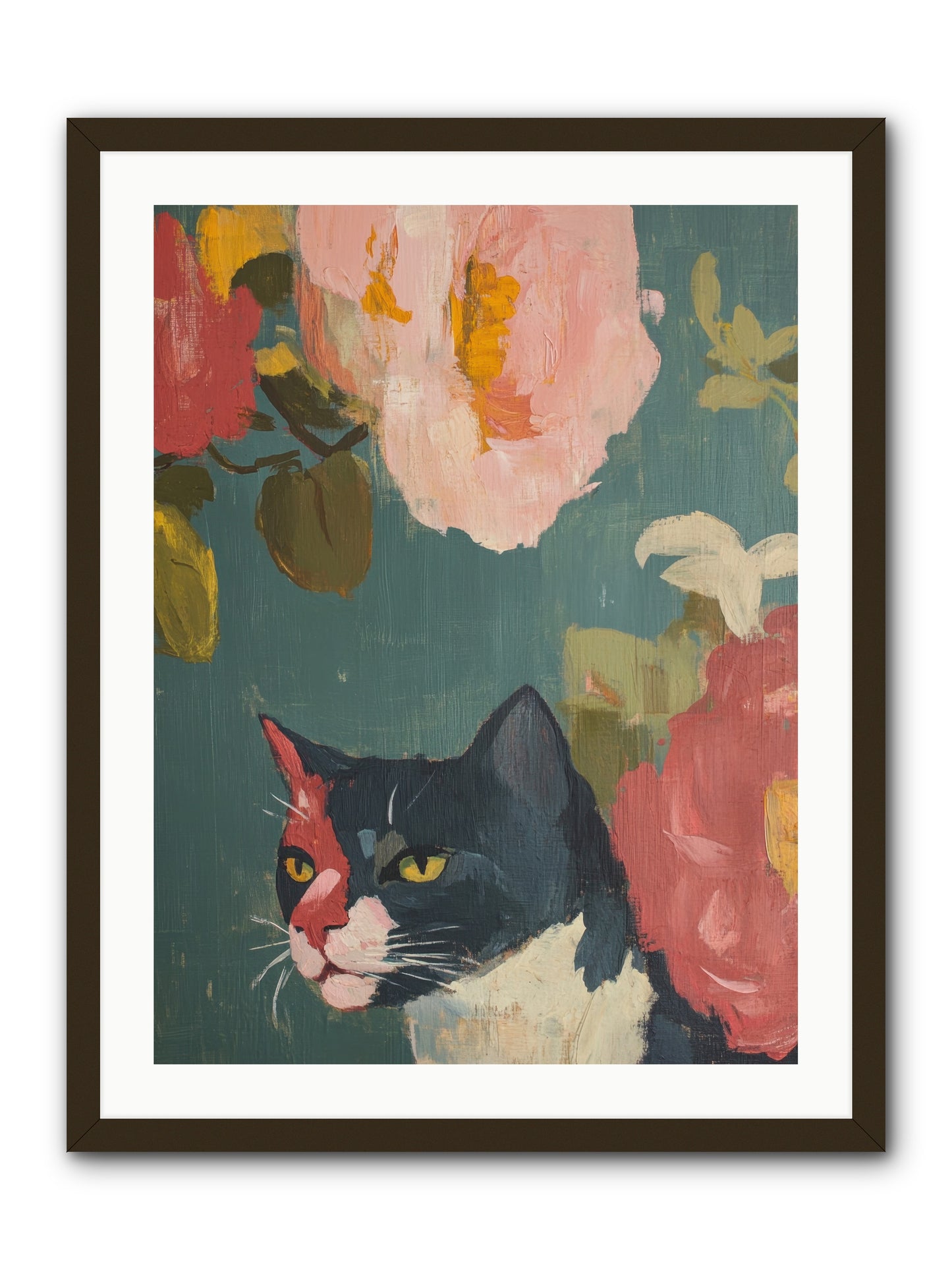 Patchwork Darling -- Framed Print - Black 24x32