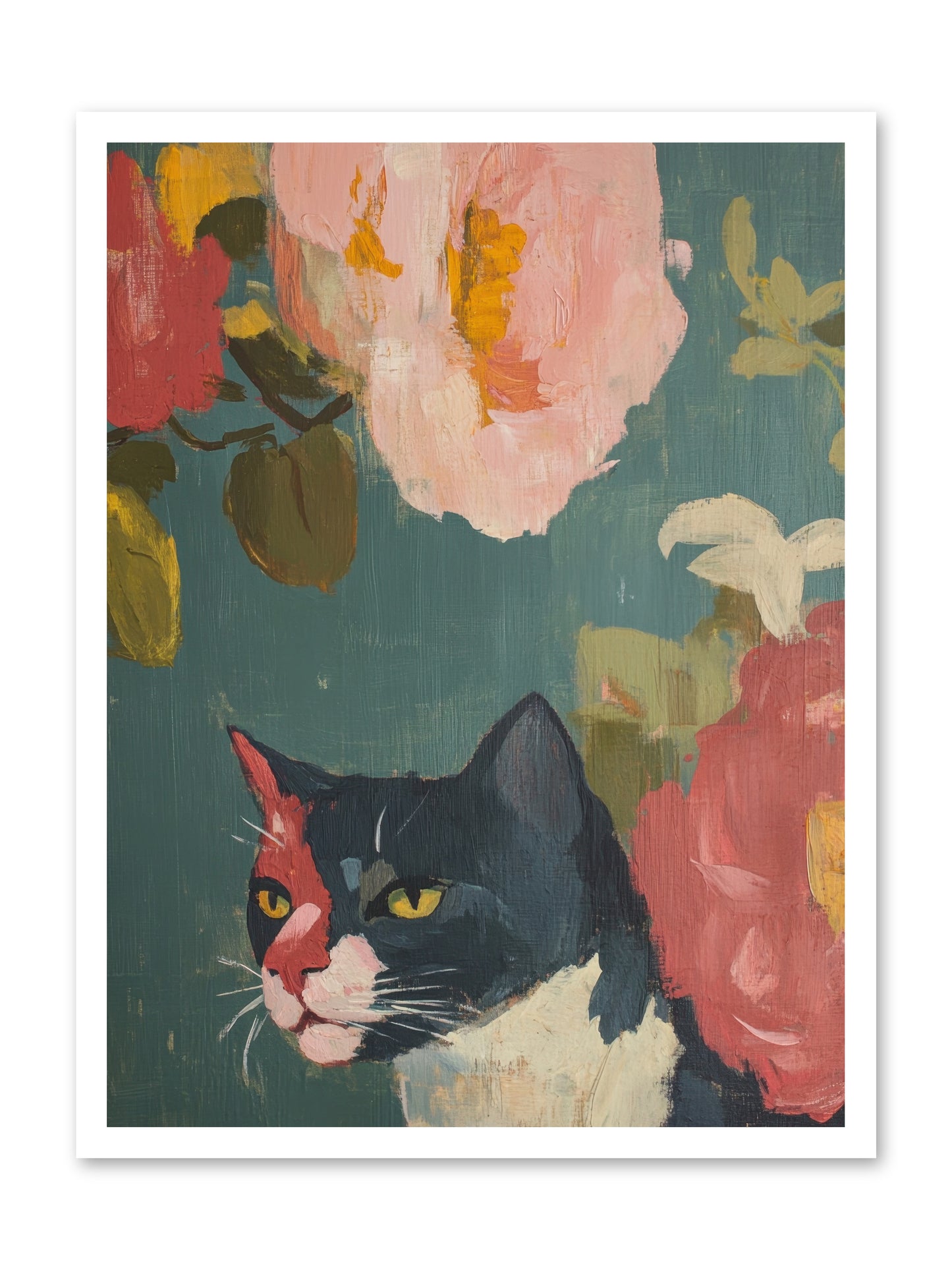 Patchwork Darling -- Loose Canvas Print 24x32