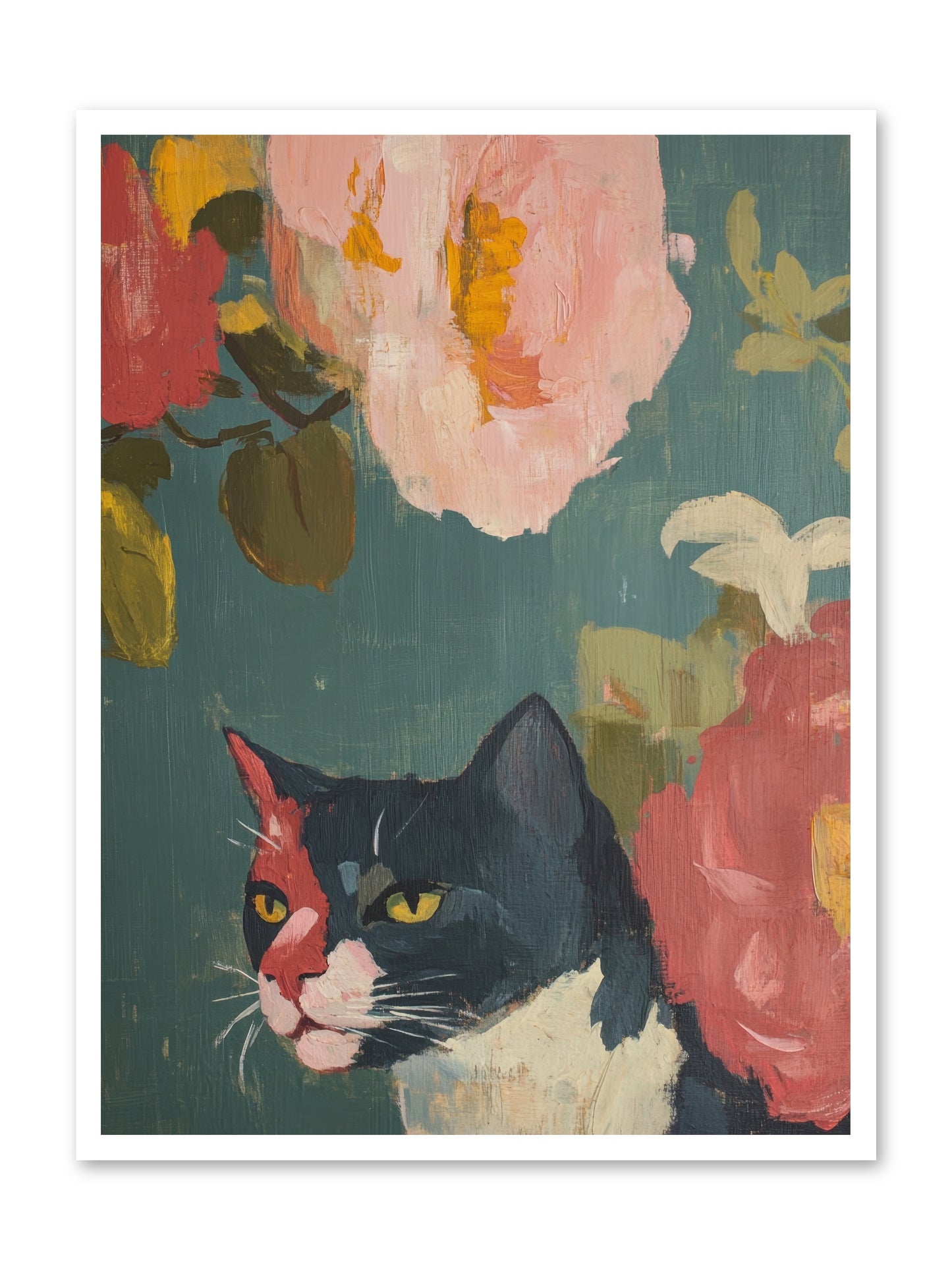 Patchwork Darling -- Paper Print 30x40