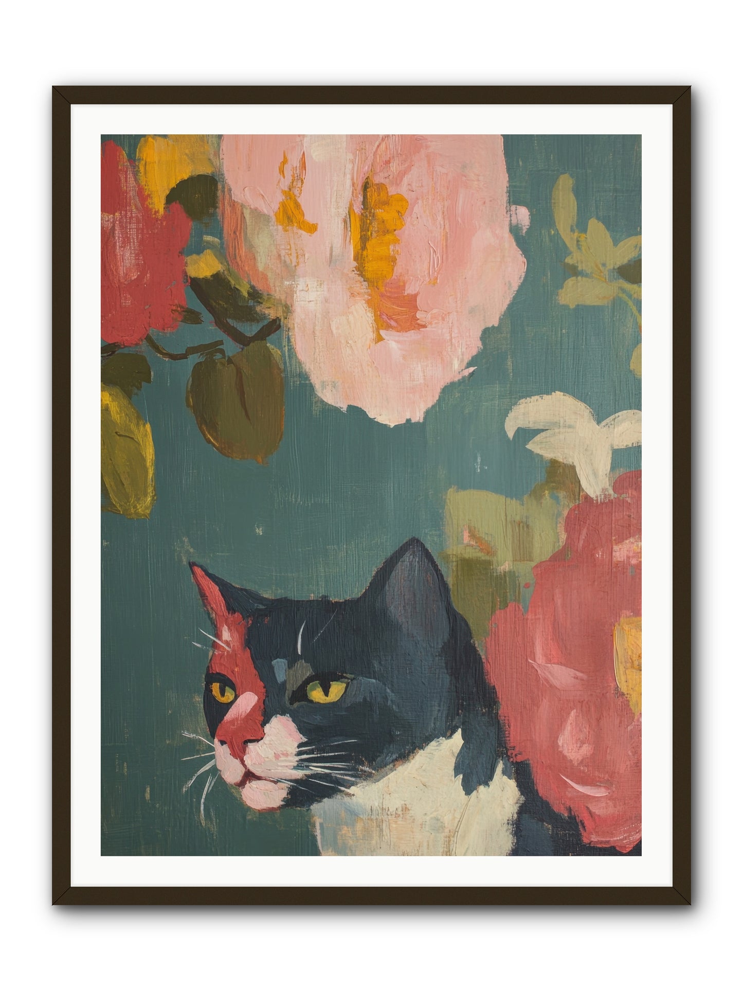 Patchwork Darling -- Framed Print - Black 36x48