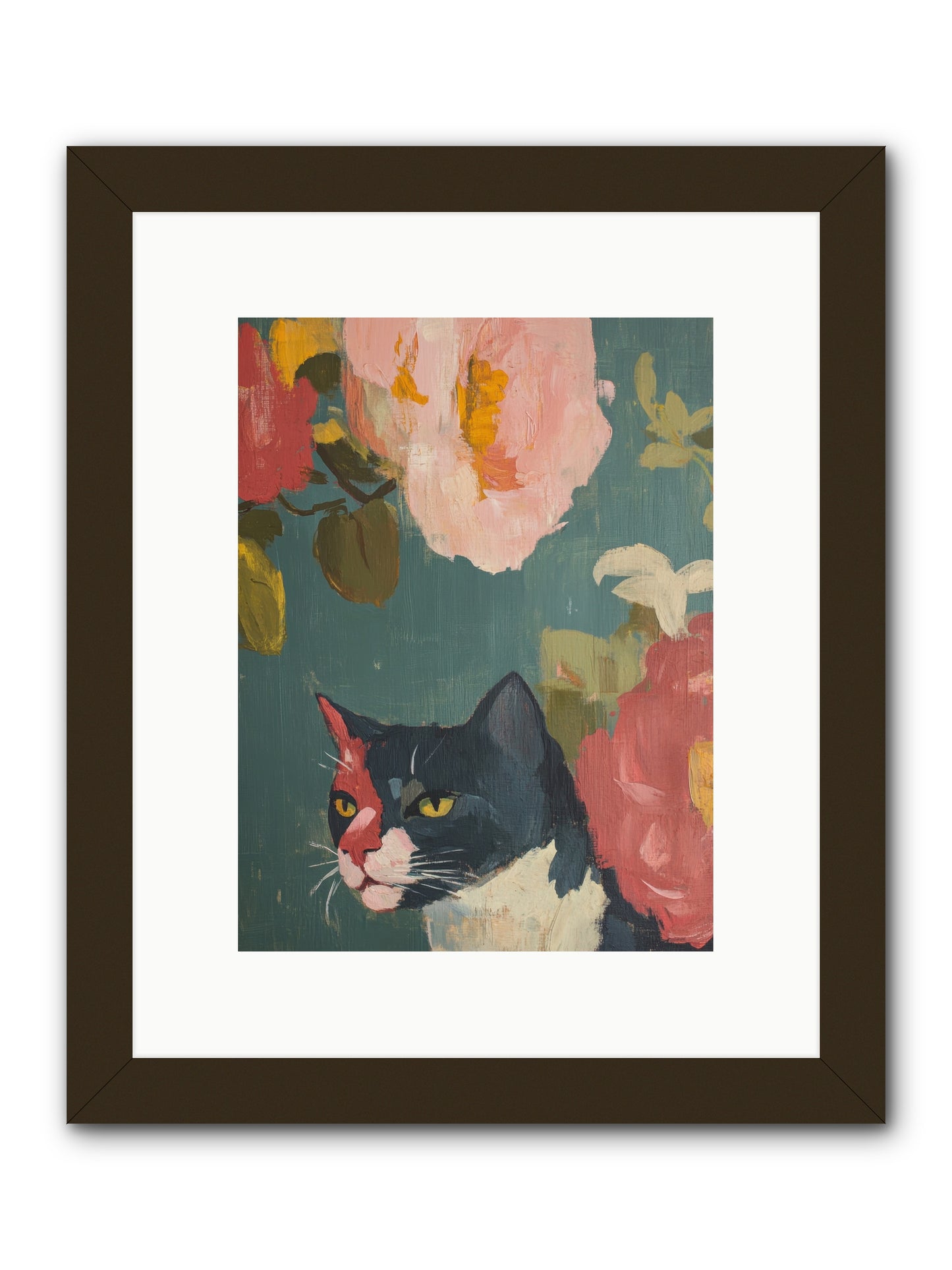 Patchwork Darling -- Framed Print - Black 9x12