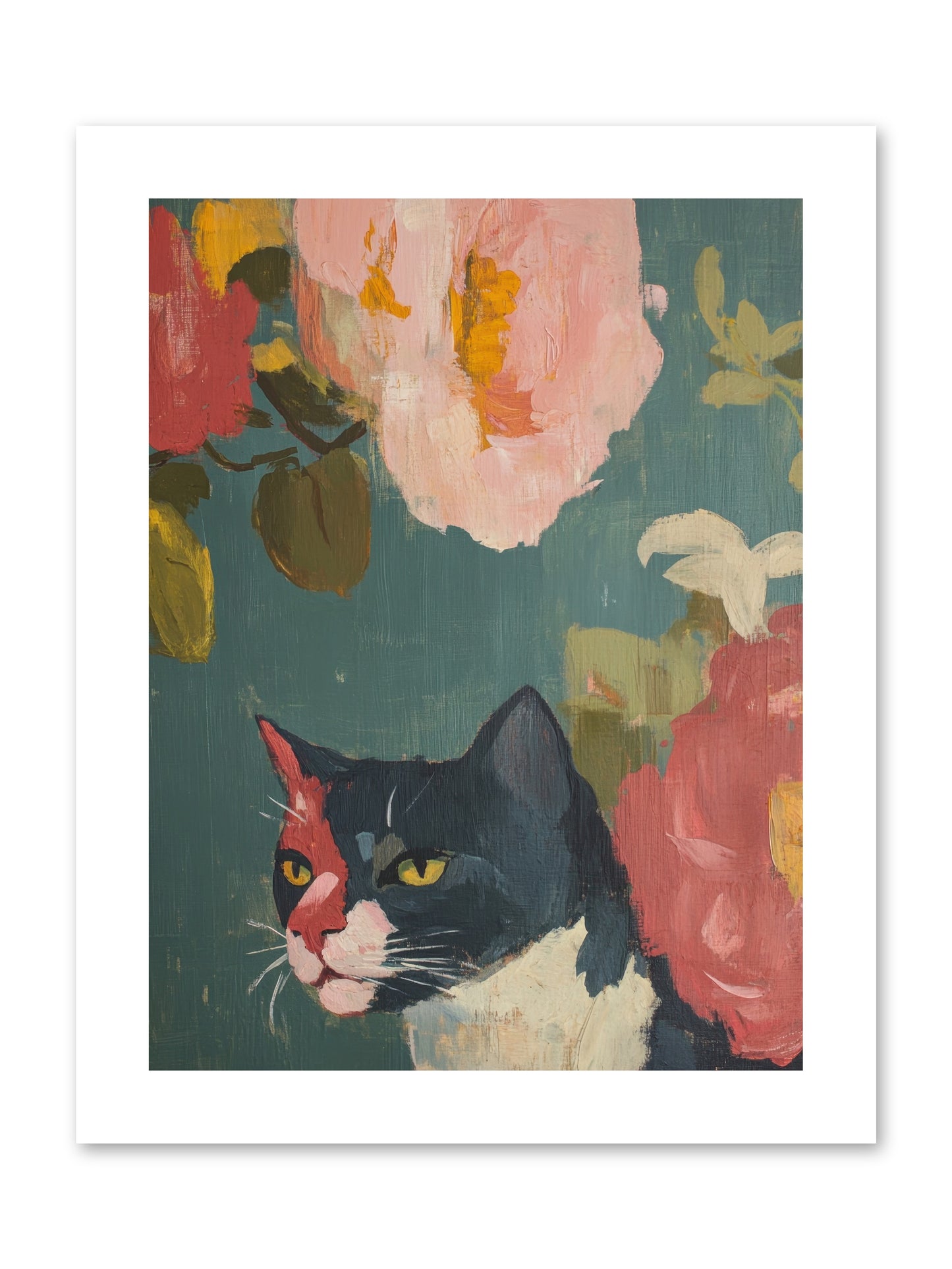 Patchwork Darling -- Loose Canvas Print 9x12
