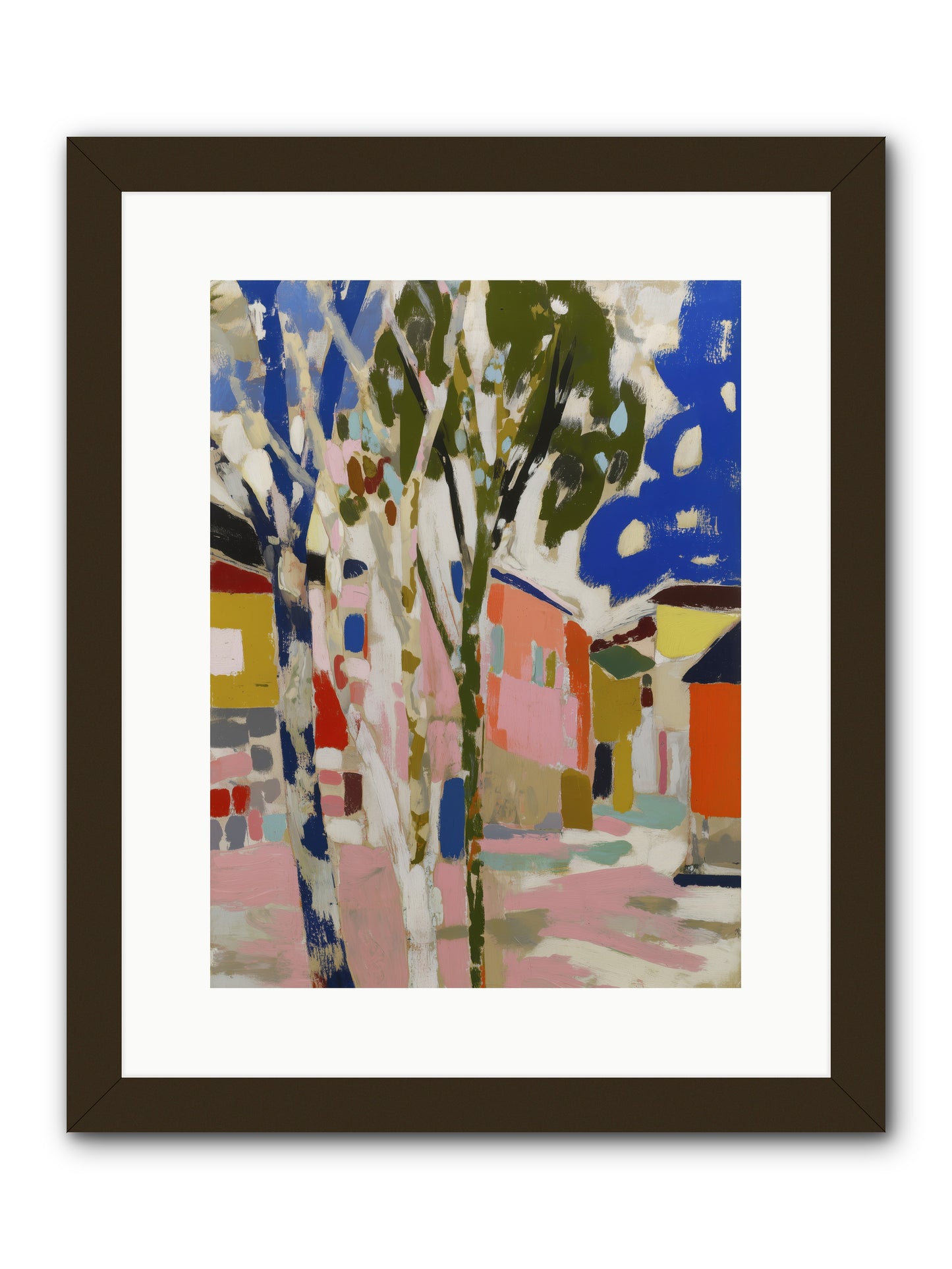 Pattern In Slumber -- Framed Print - Black 12x16