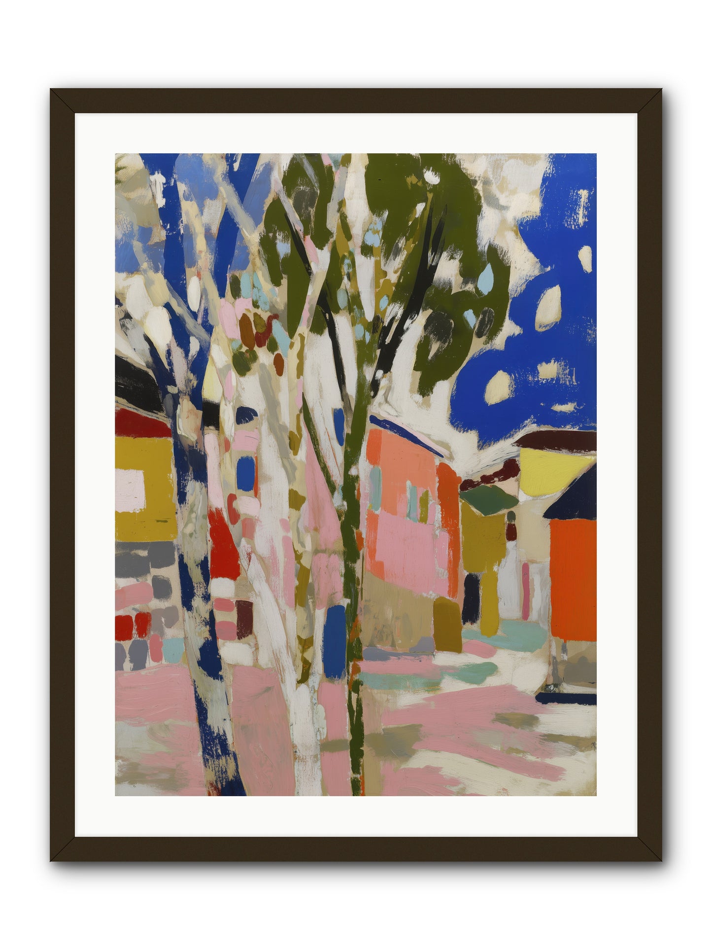 Pattern In Slumber -- Framed Print - Black 24x32