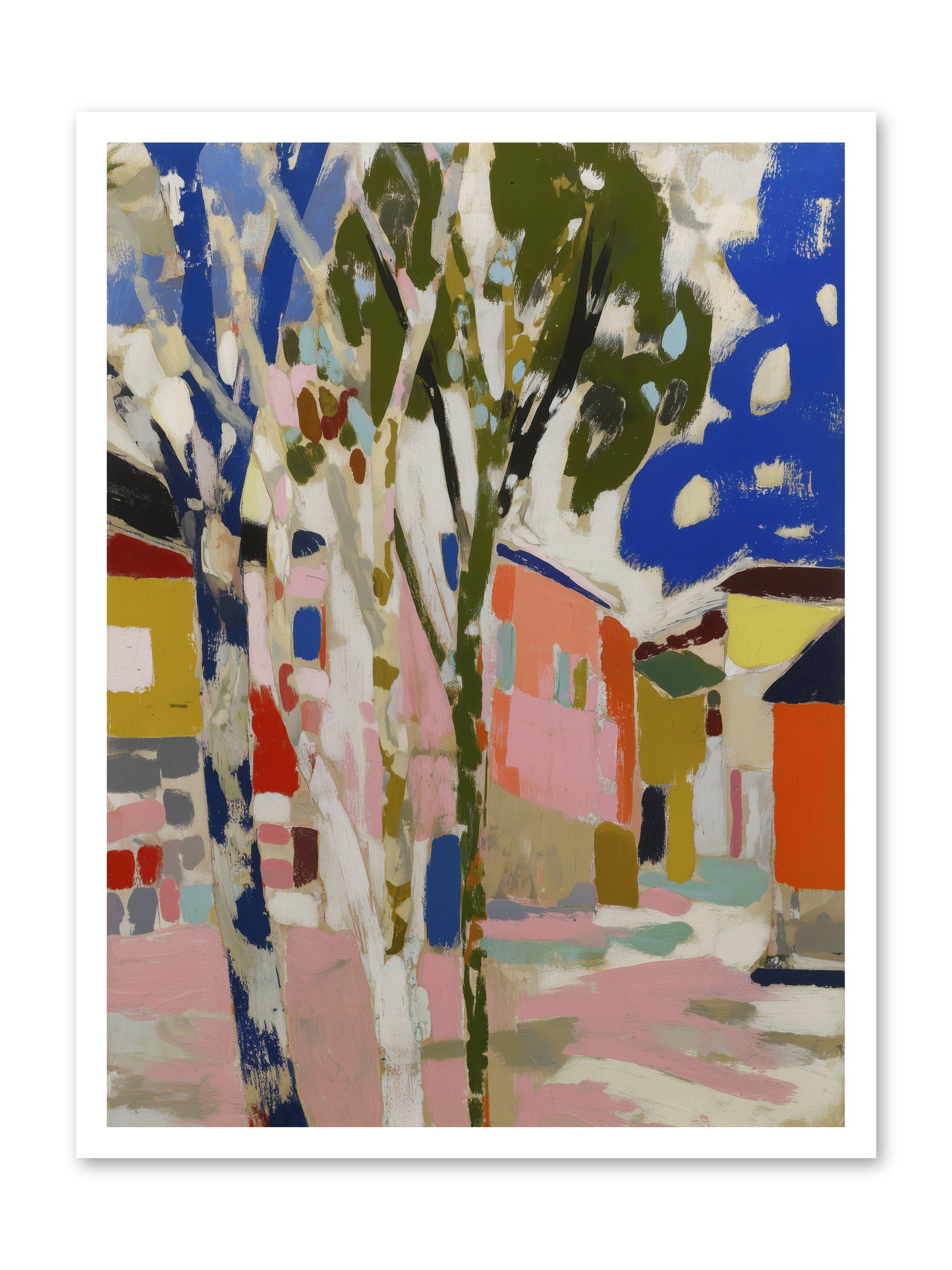 Pattern In Slumber -- Loose Canvas Print 24x32
