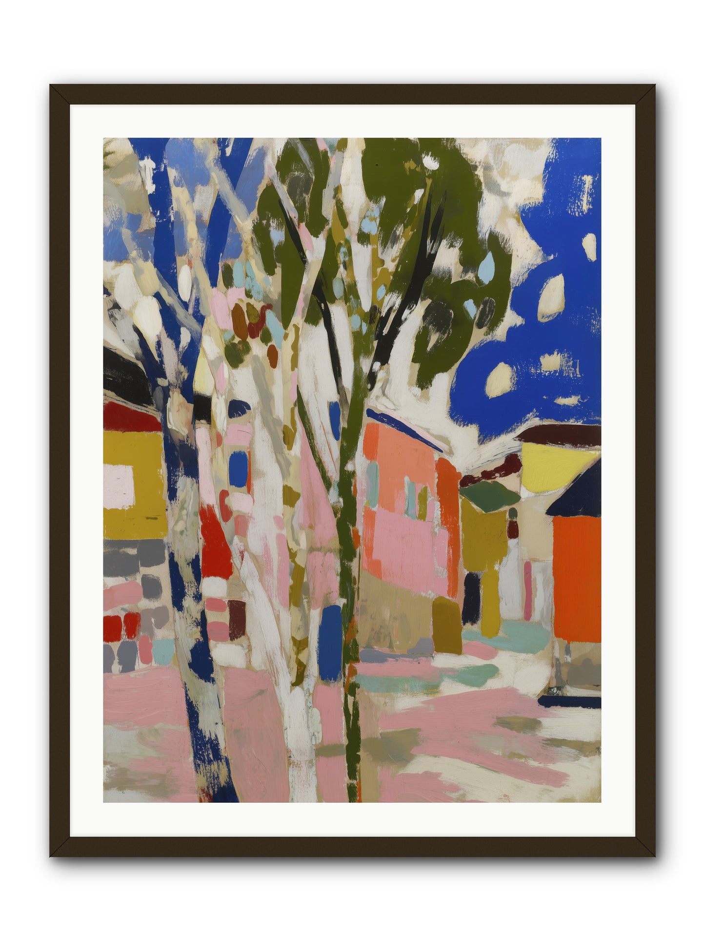 Pattern In Slumber -- Framed Print - Black 30x40