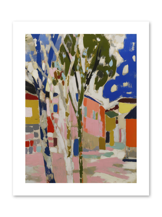 Pattern In Slumber -- Paper Print 9x12