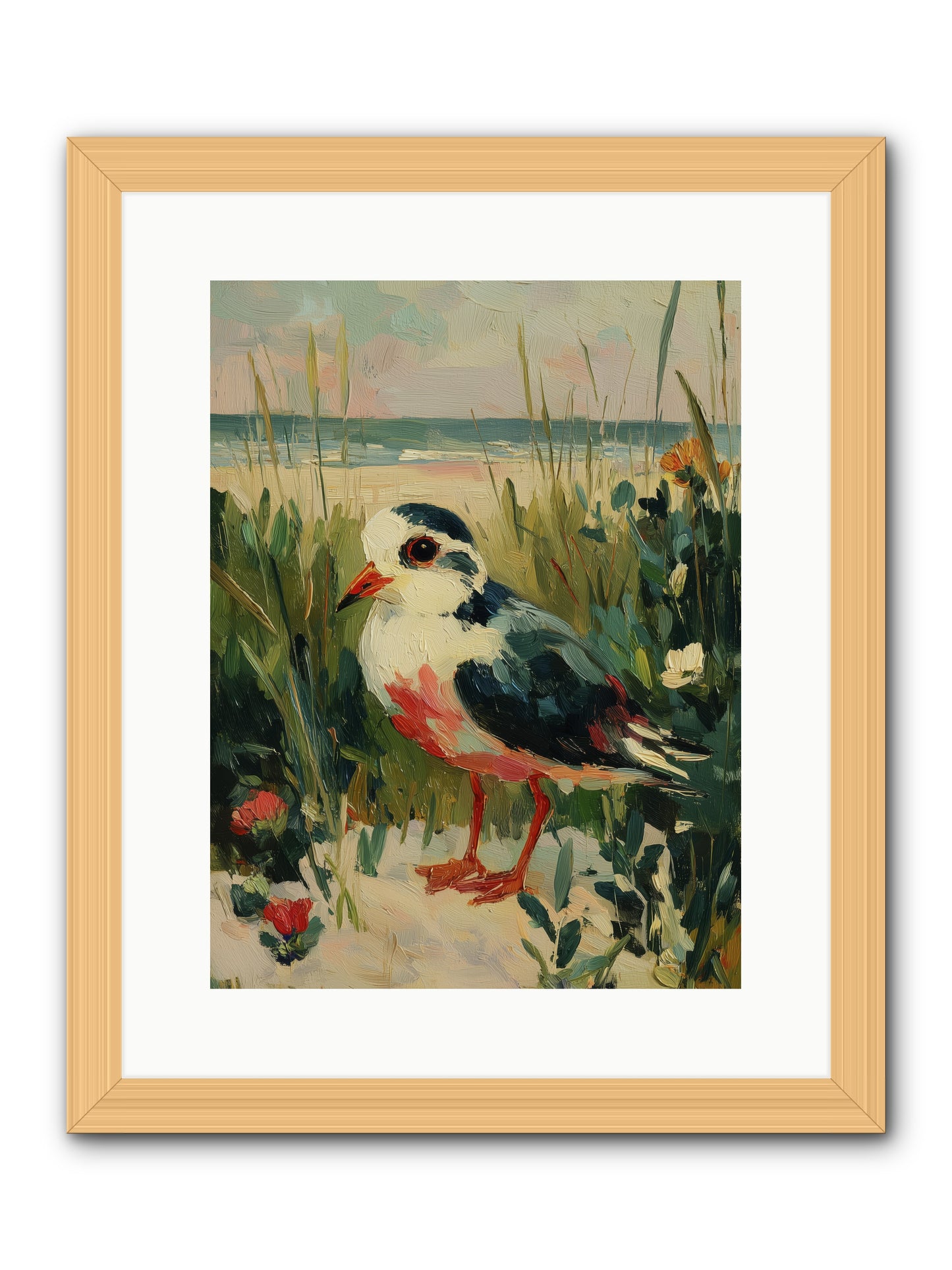 Peaceful Wandering -- Framed Print - Natural 12x16