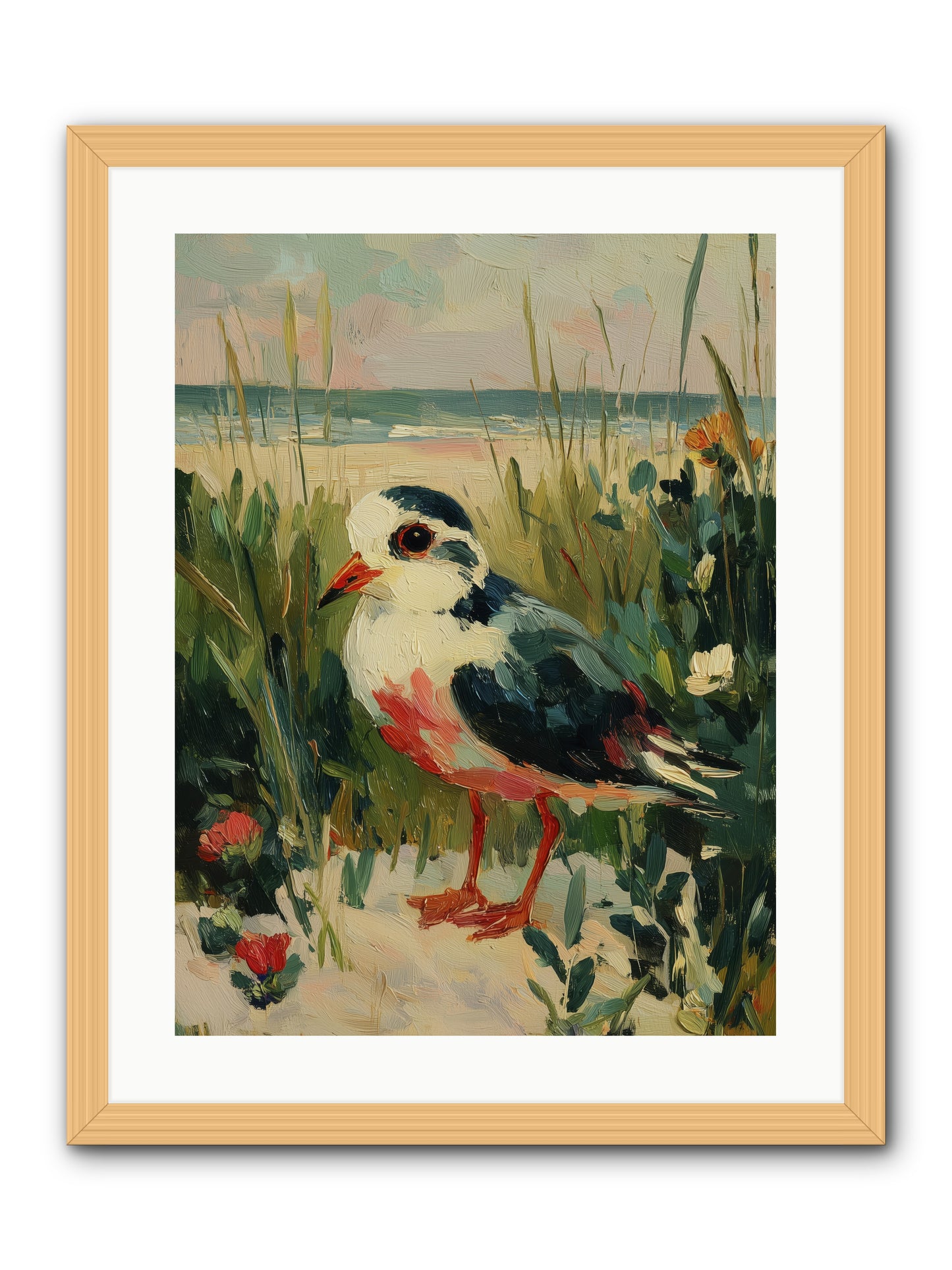 Peaceful Wandering -- Framed Print - Natural 18x24