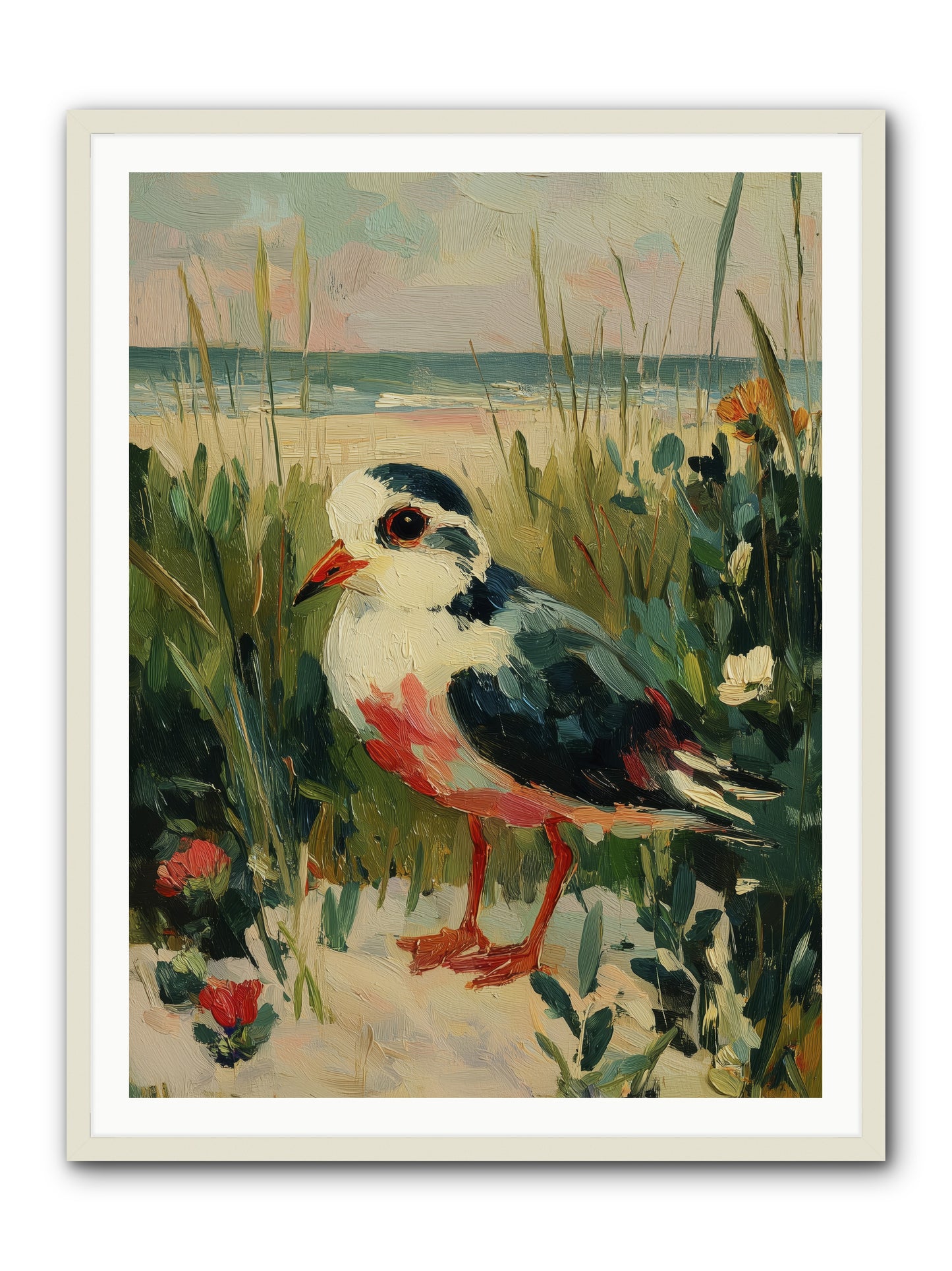 Peaceful Wandering -- Framed Print - White 36x48