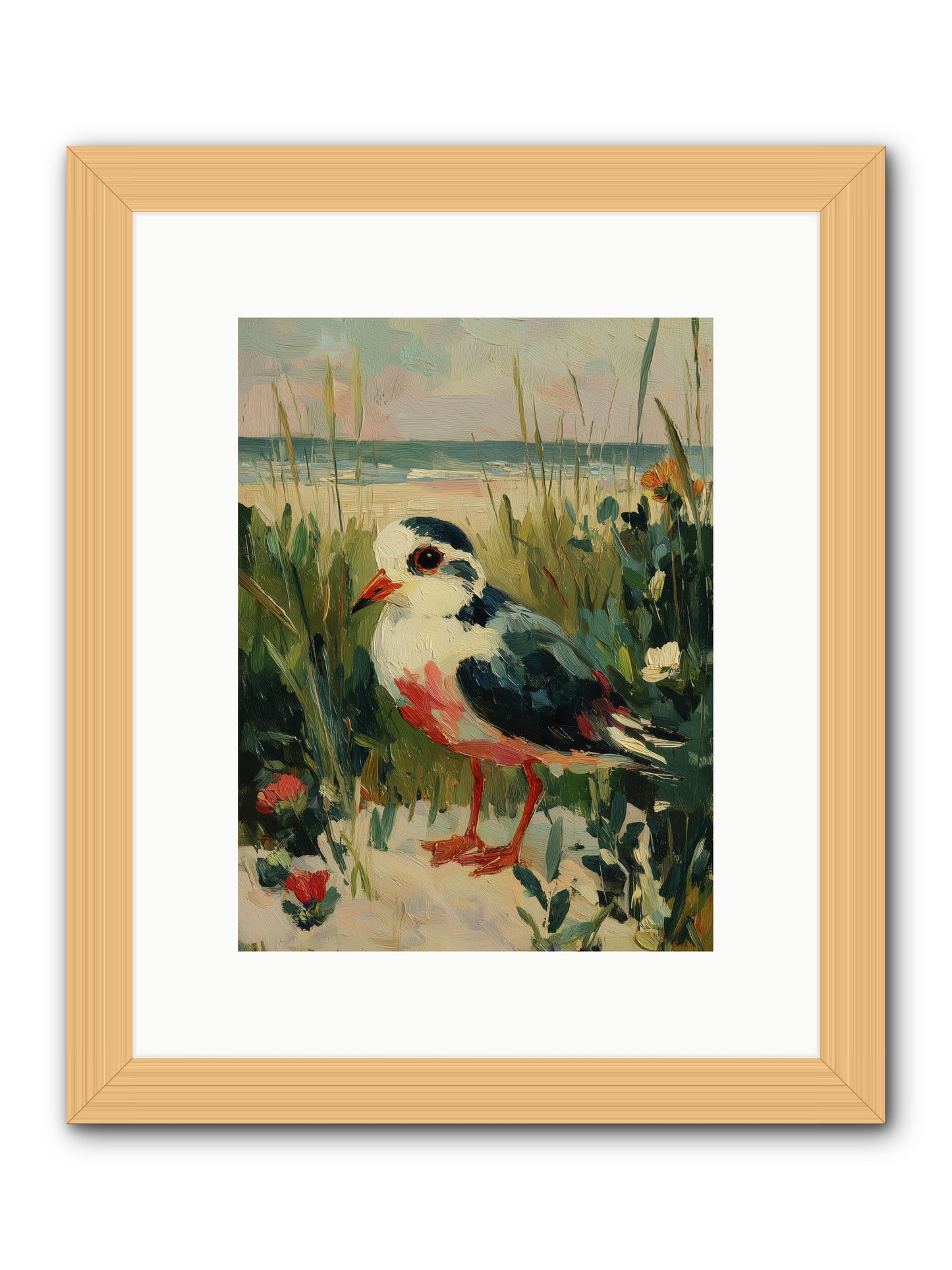 Peaceful Wandering -- Framed Print - Natural 9x12