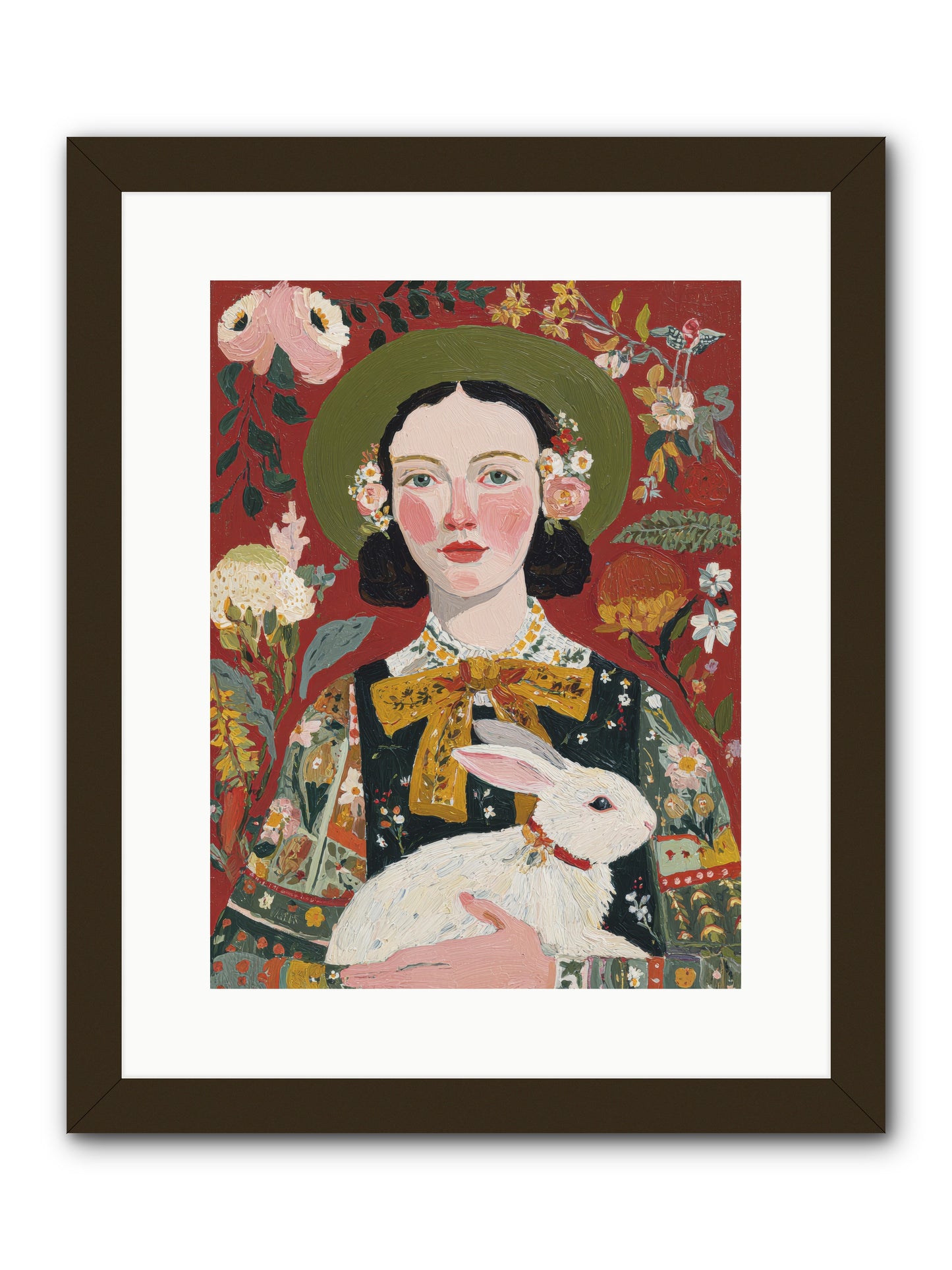 Pear Blossom Press -- Framed Print - Black 12x16