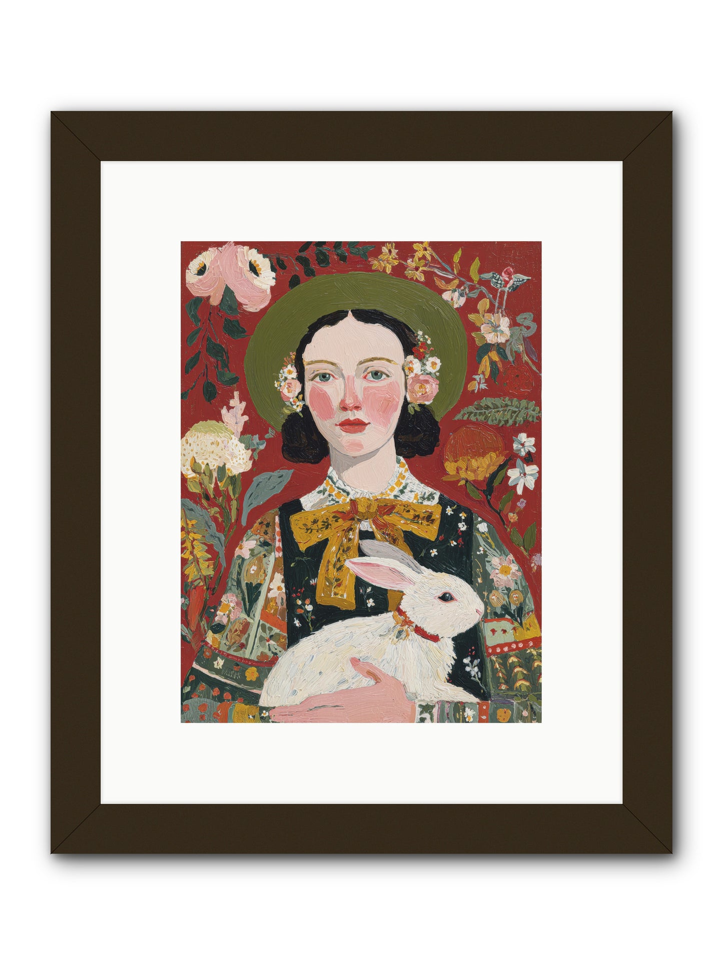 Pear Blossom Press -- Framed Print - Black 9x12