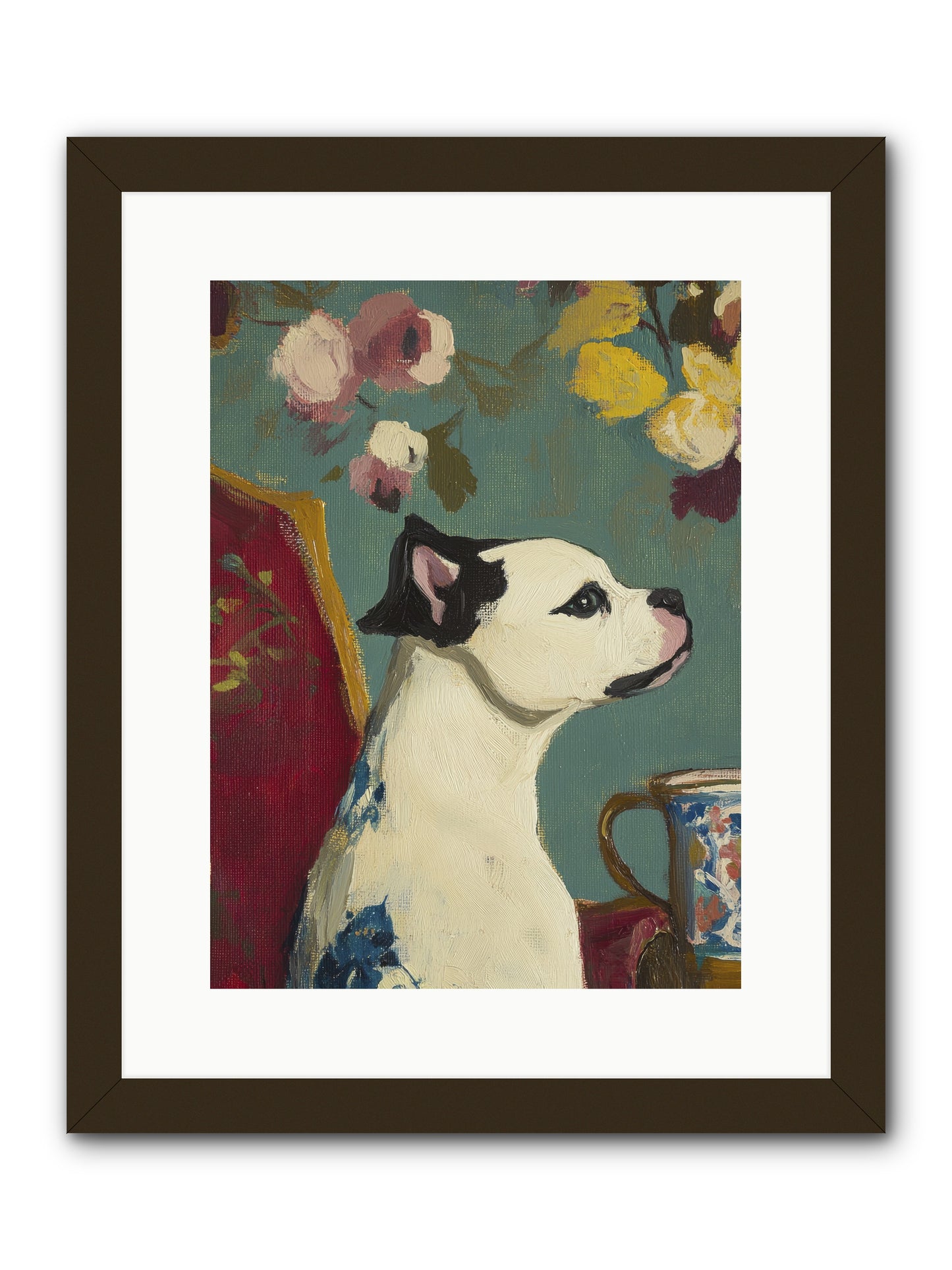 Pearl -- Framed Print - Black 12x16