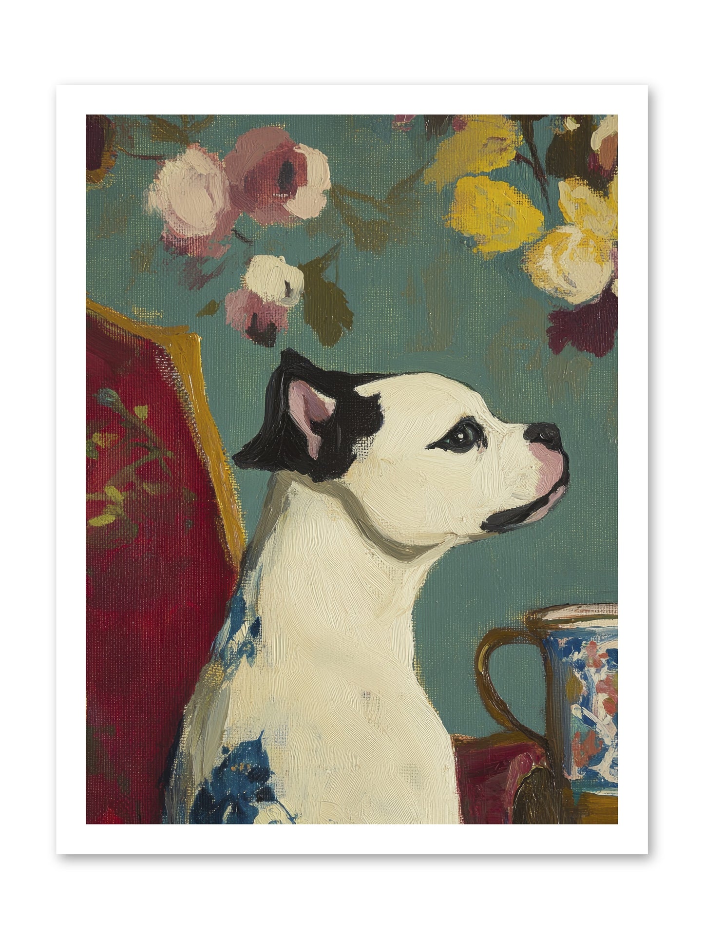 Pearl -- Loose Canvas Print 18x24