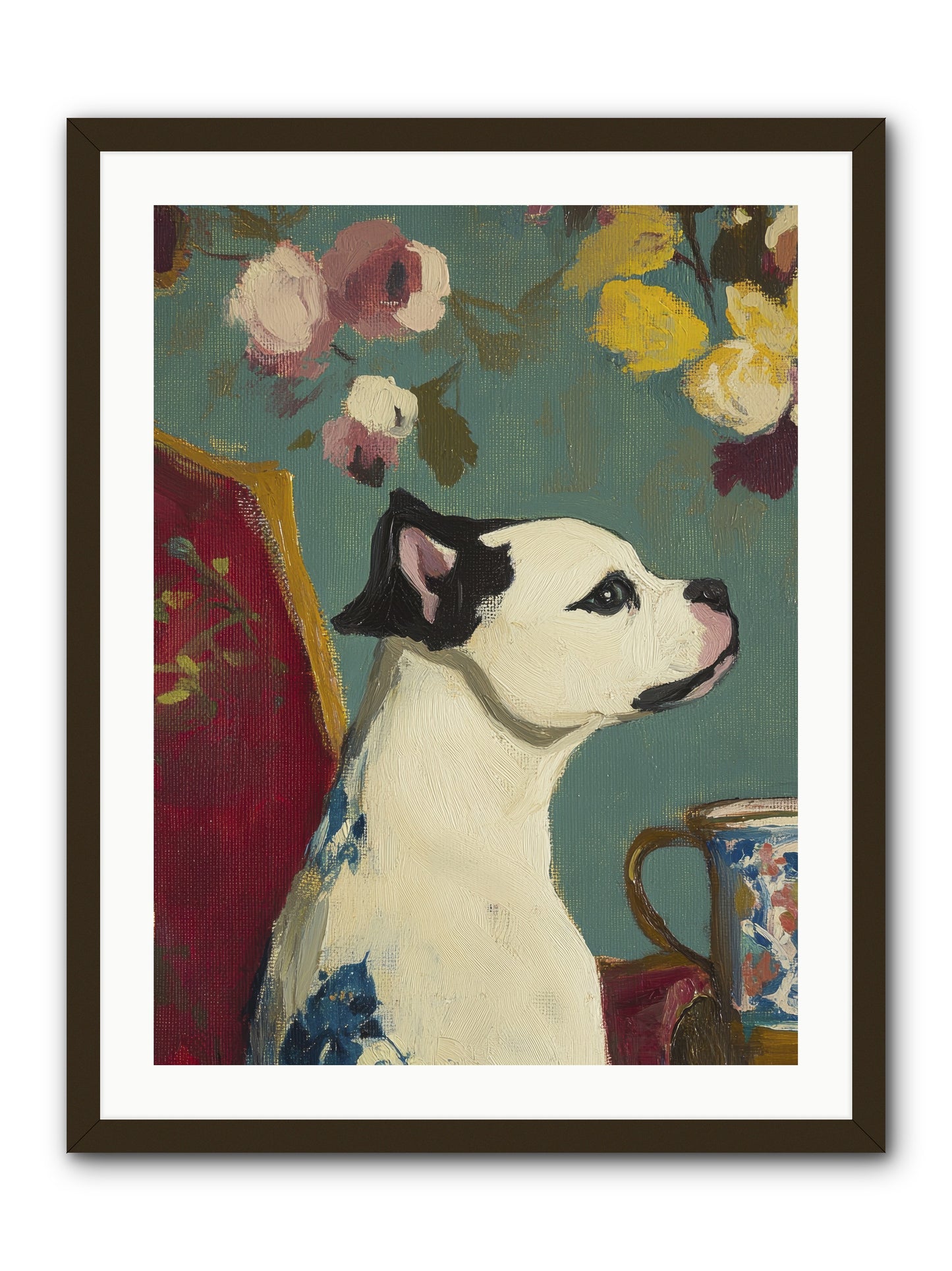 Pearl -- Framed Print - Black 24x32