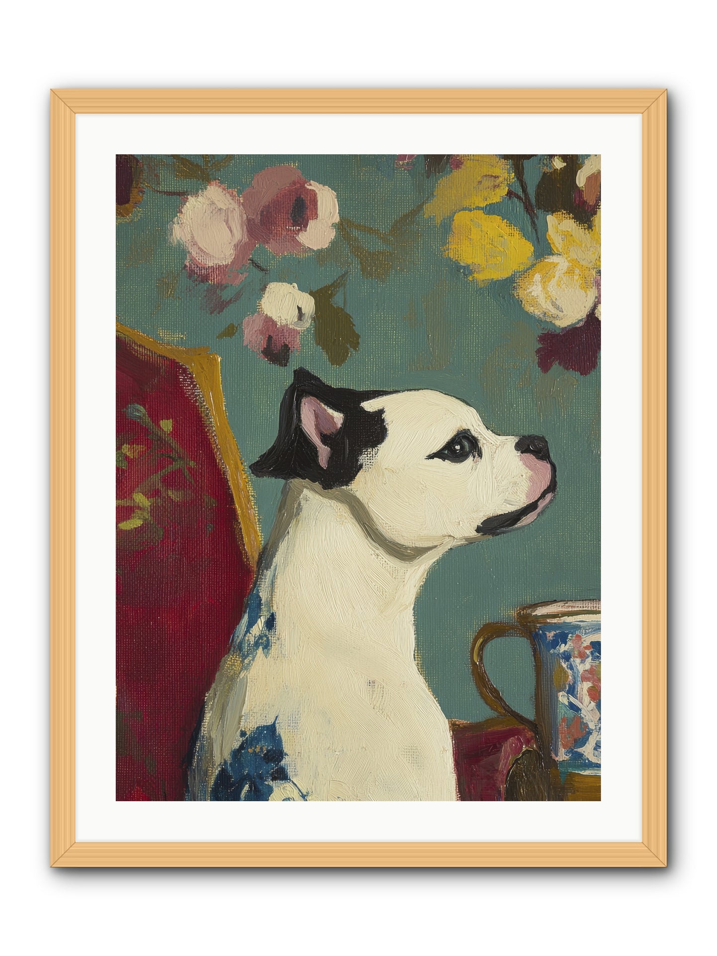 Pearl -- Framed Print - Natural 24x32