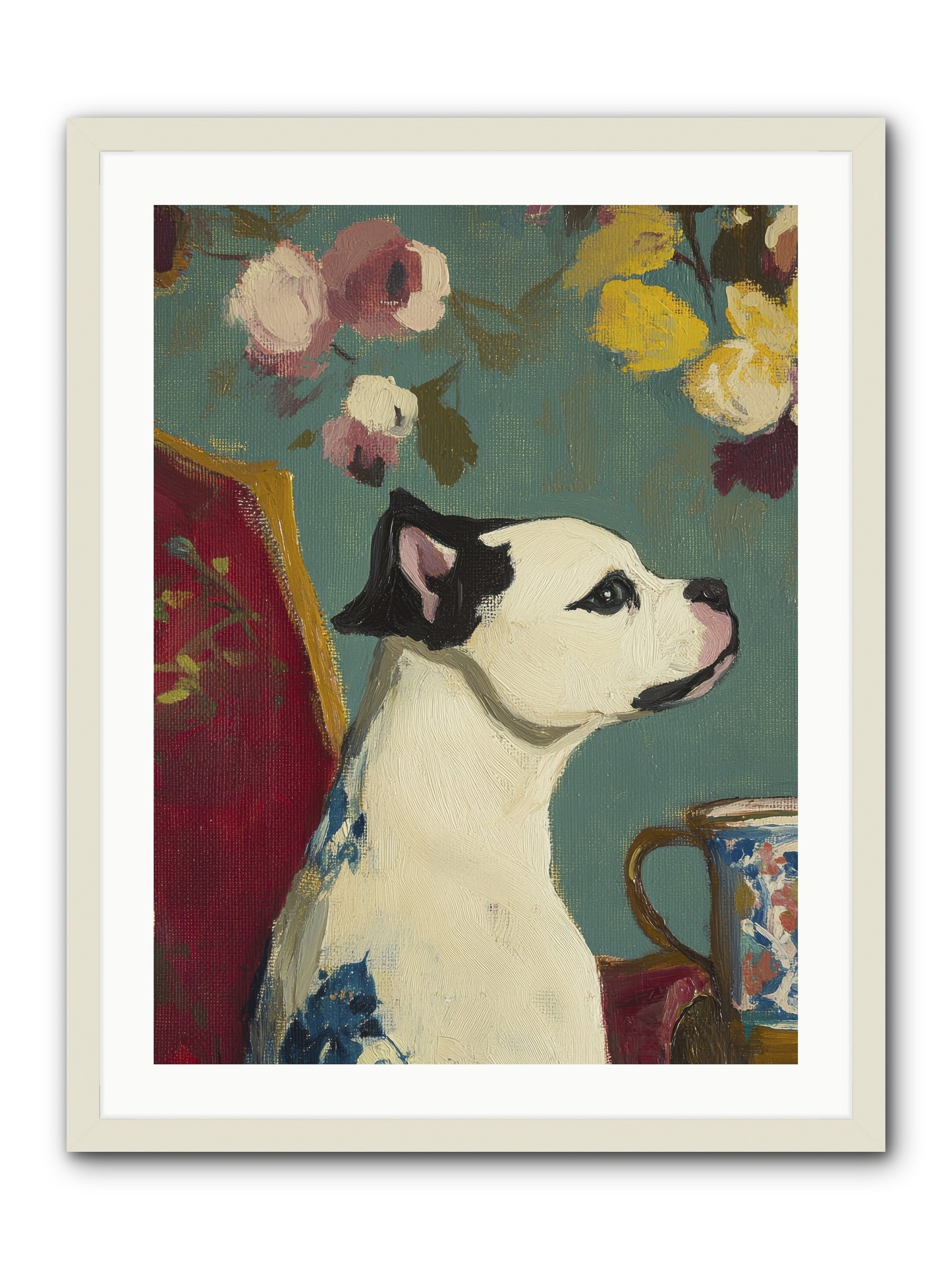 Pearl -- Framed Print - White 24x32