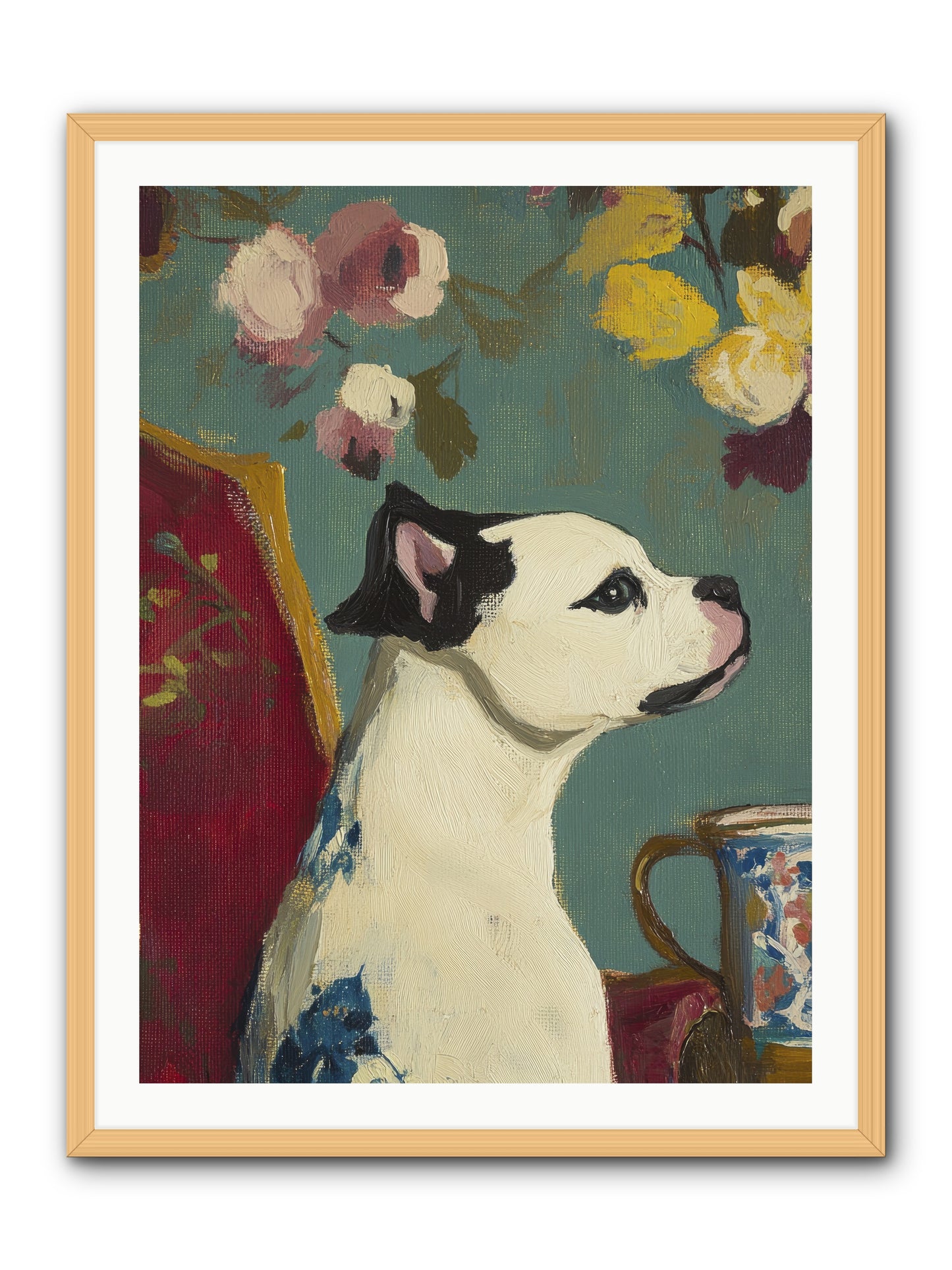 Pearl -- Framed Print - Natural 30x40