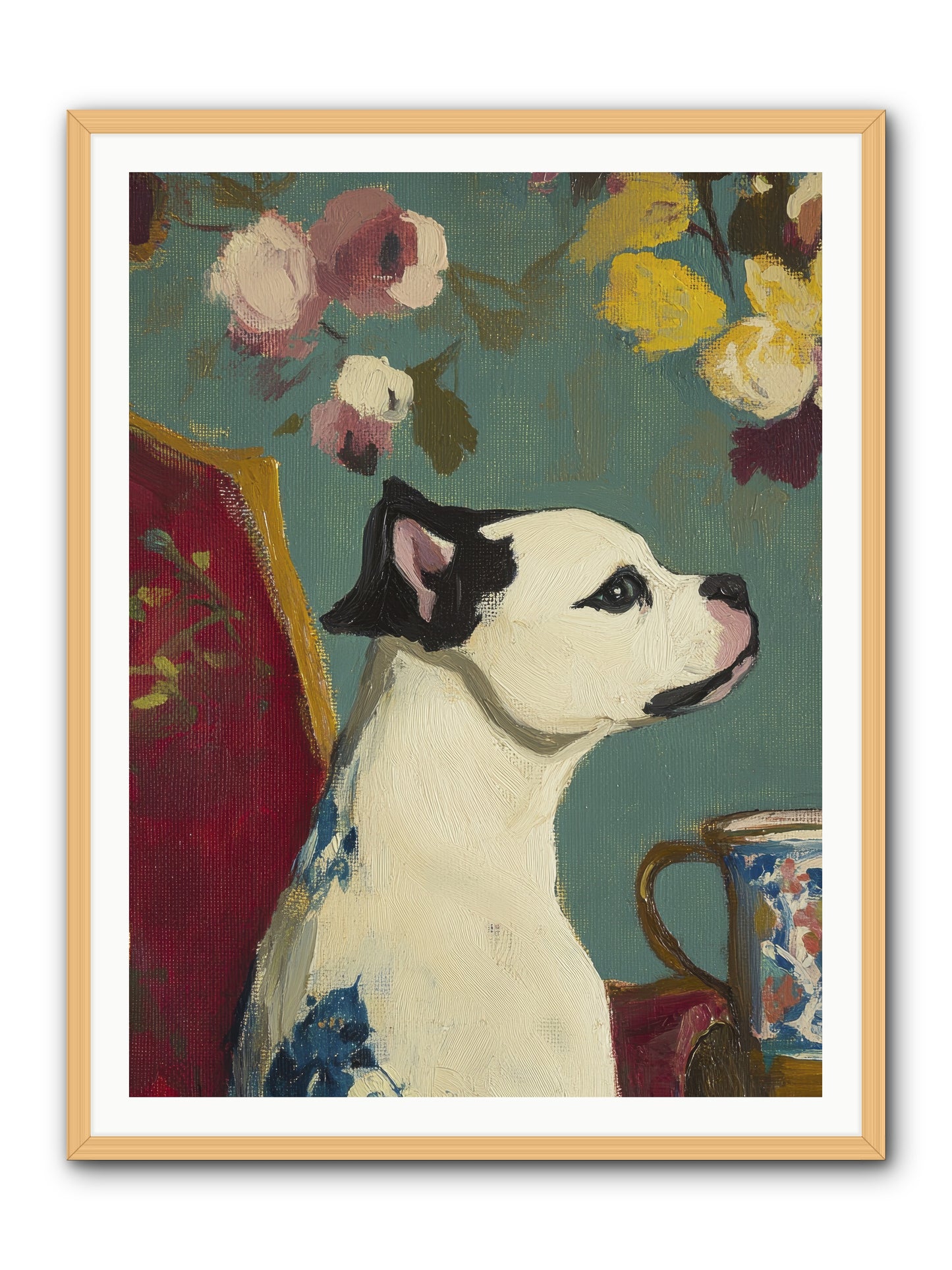 Pearl -- Framed Print - Natural 36x48