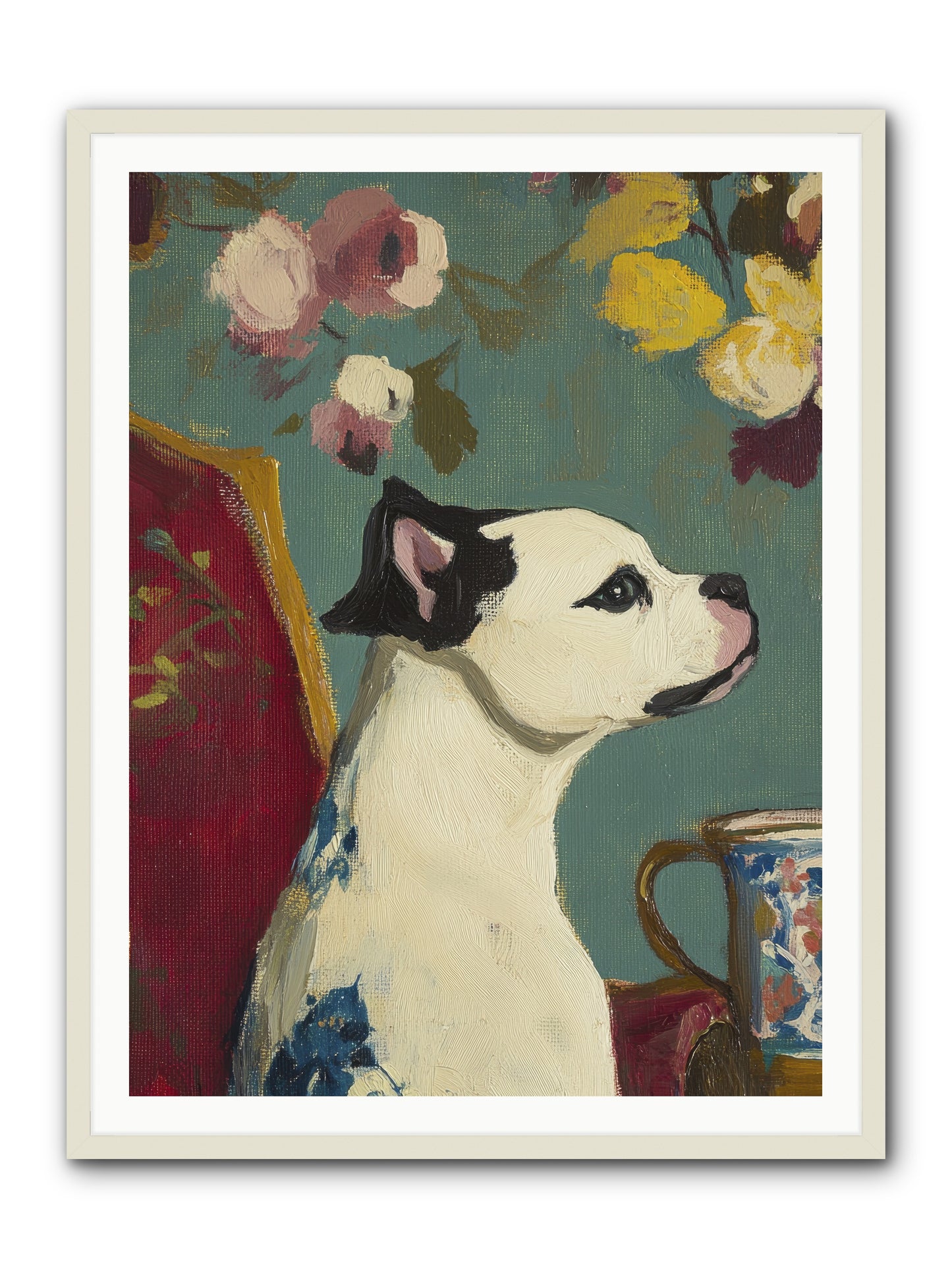 Pearl -- Framed Print - White 36x48