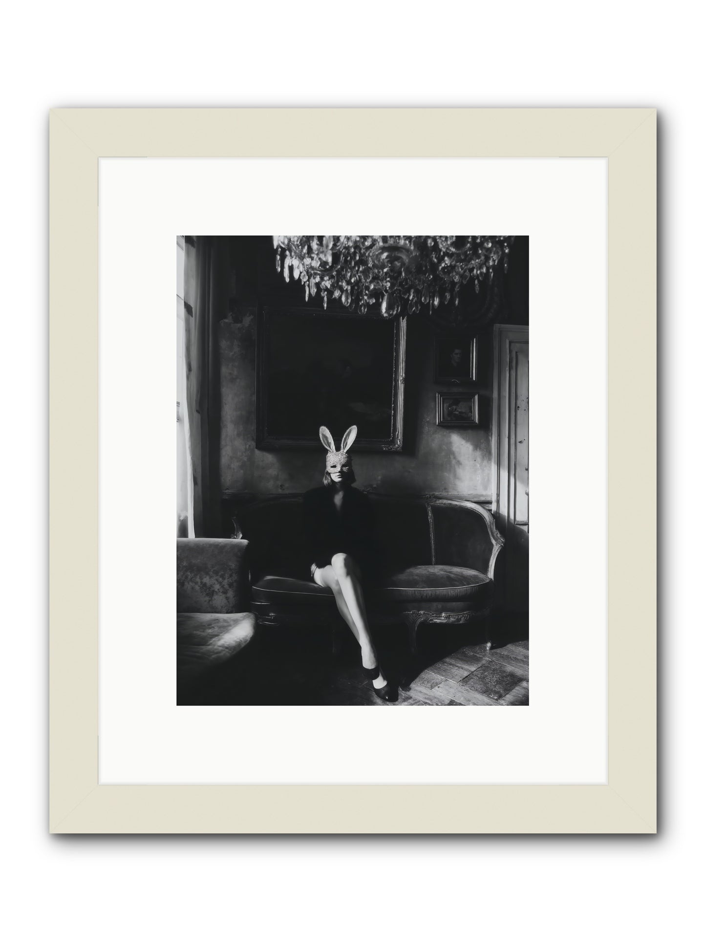 Pearls and Rebellion -- Framed Print - White 9x12