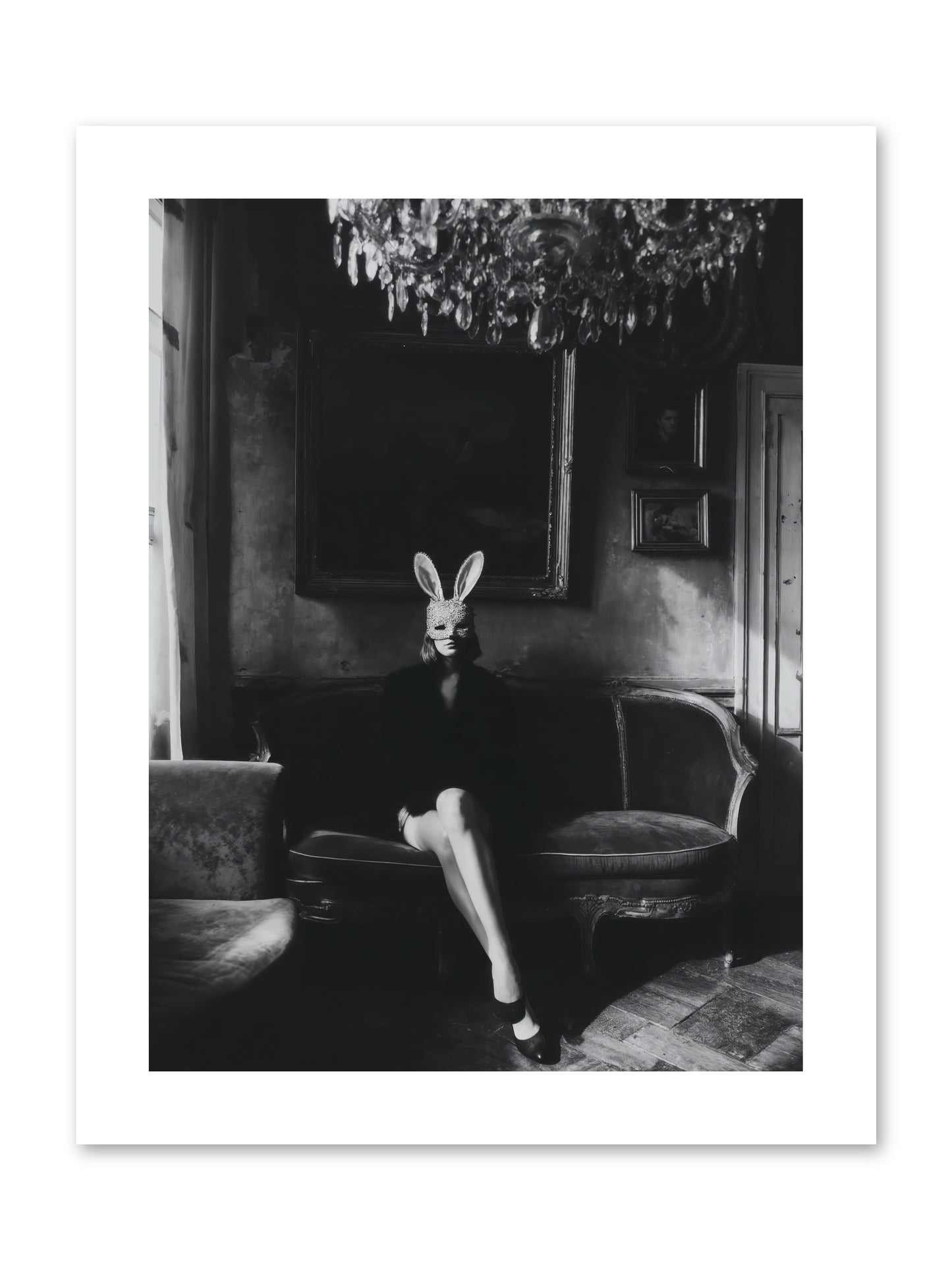 Pearls and Rebellion -- Paper Print 9x12