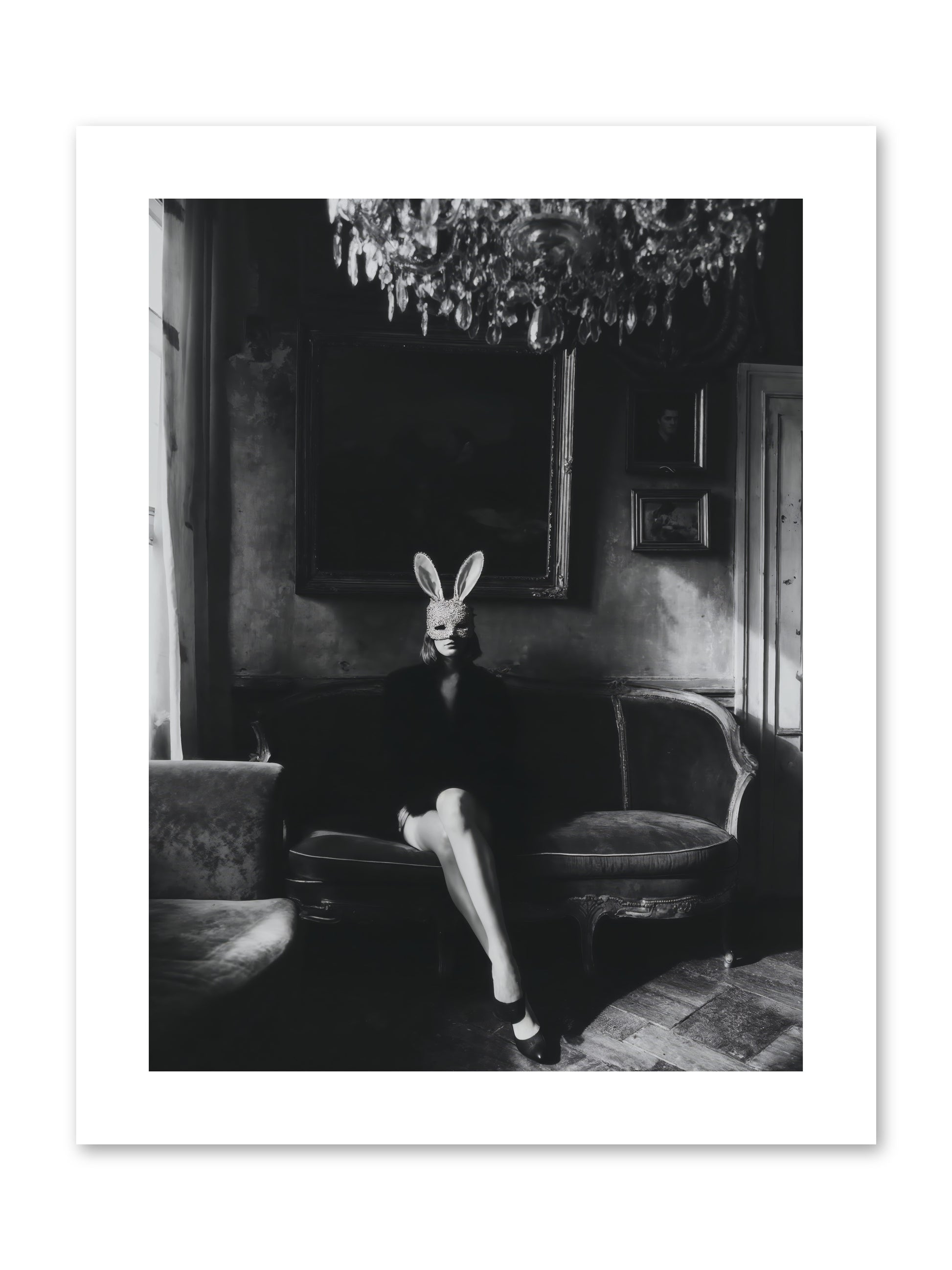 Pearls and Rebellion -- Paper Print 9x12
