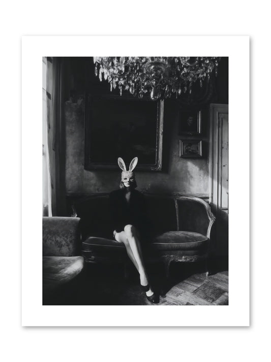 Pearls and Rebellion -- Paper Print 9x12