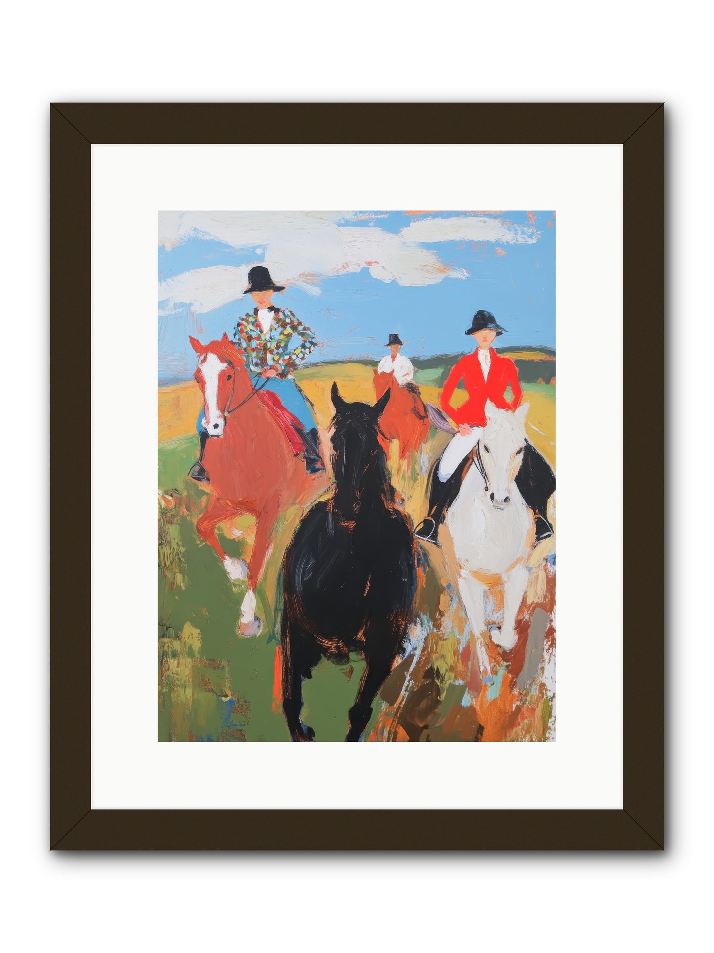 Peculiar Tuesday -- Framed Print - Black 12x16